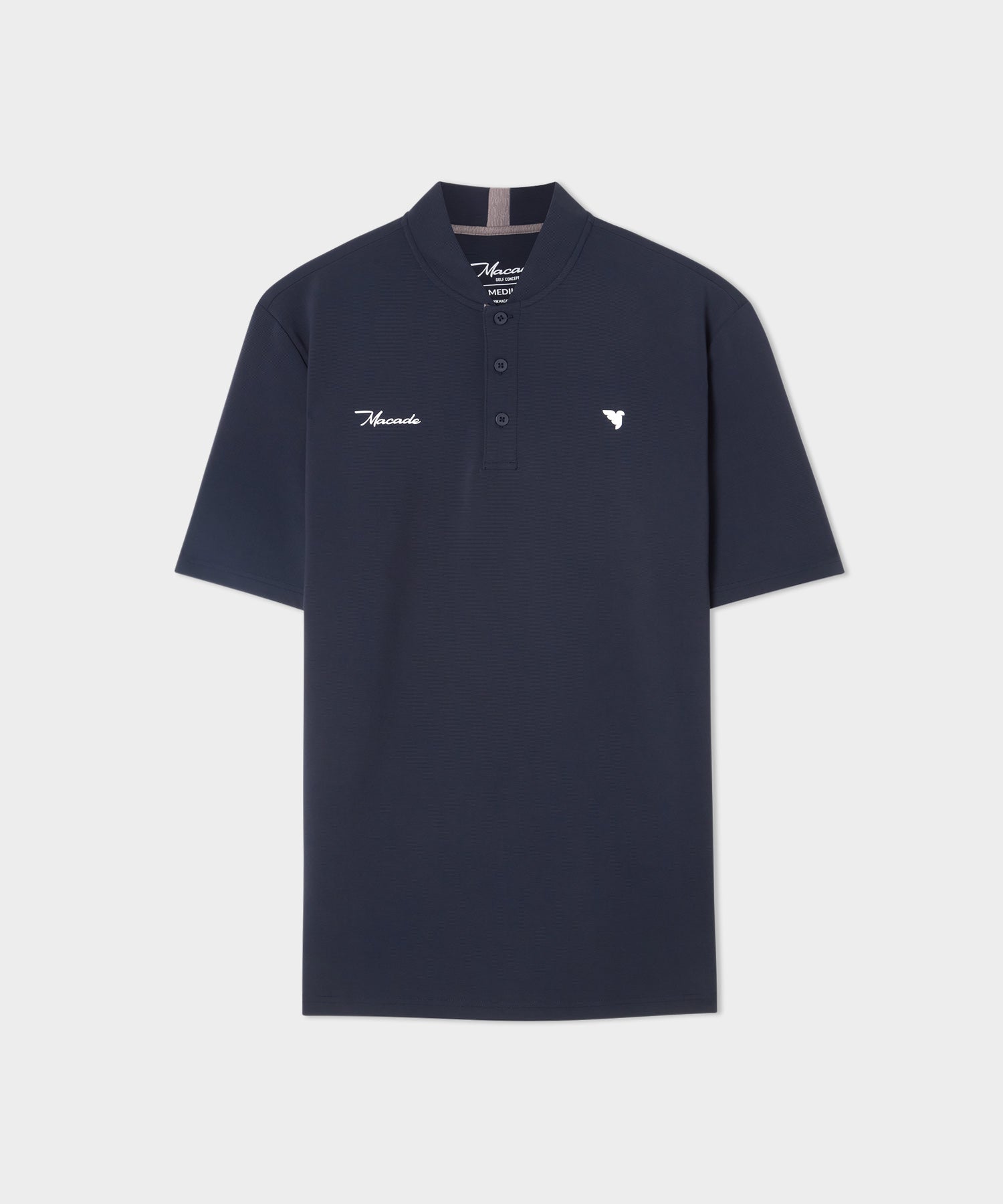 Heath Bomber Shirt Dark Blue