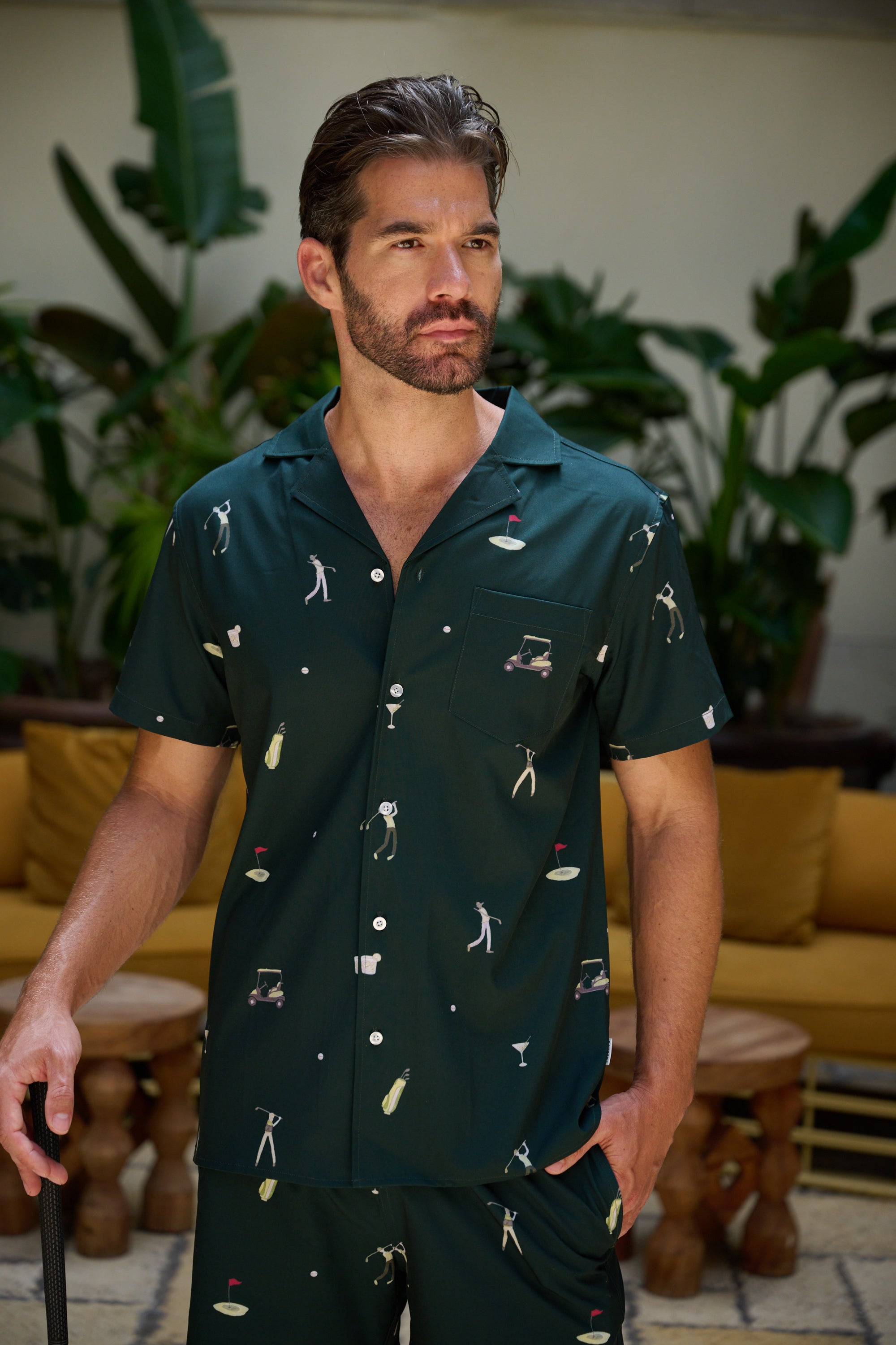 Fun and Games Weekend Shirt Green