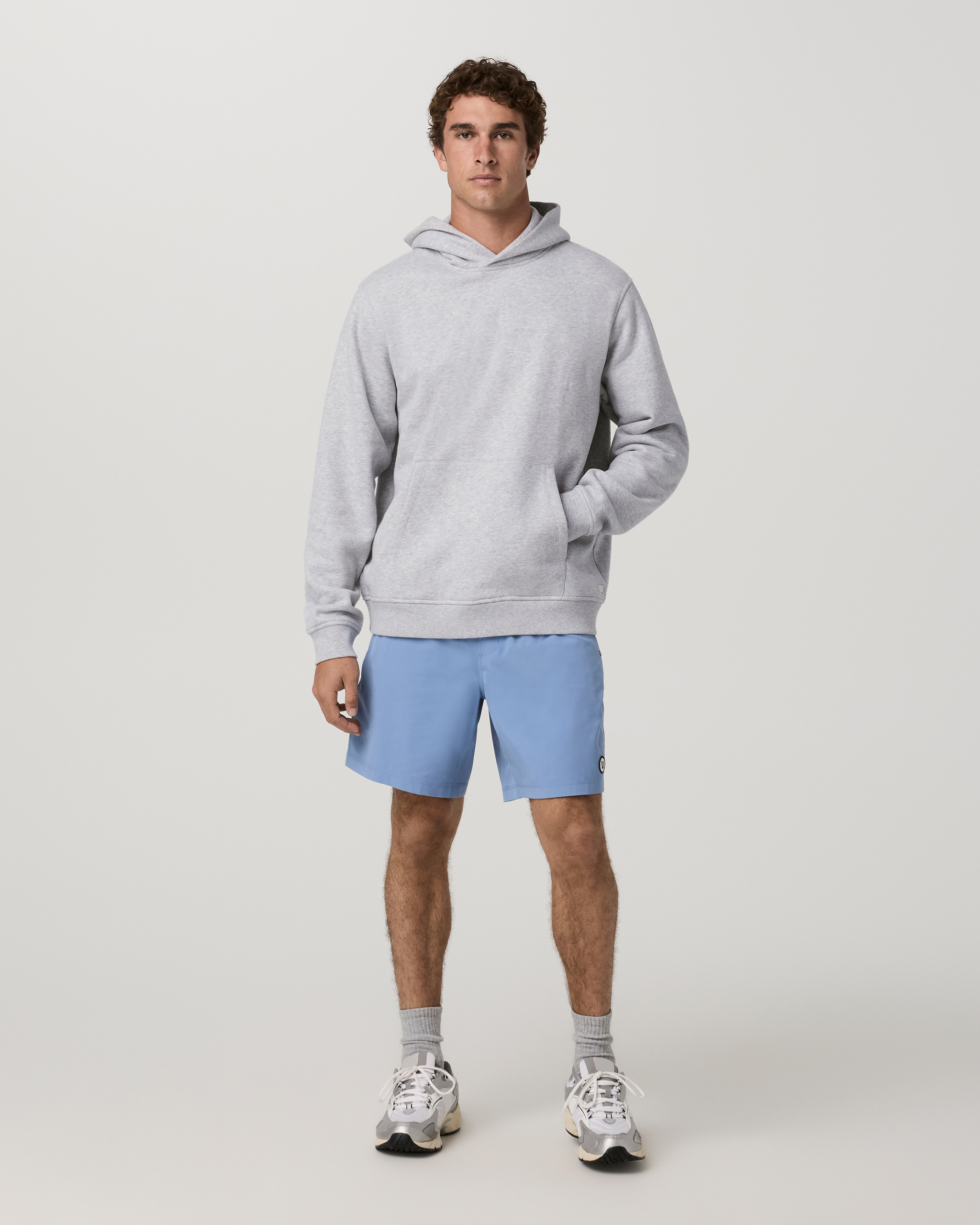 Seaside Pullover Hoodie 2.0 Light Heather Grey