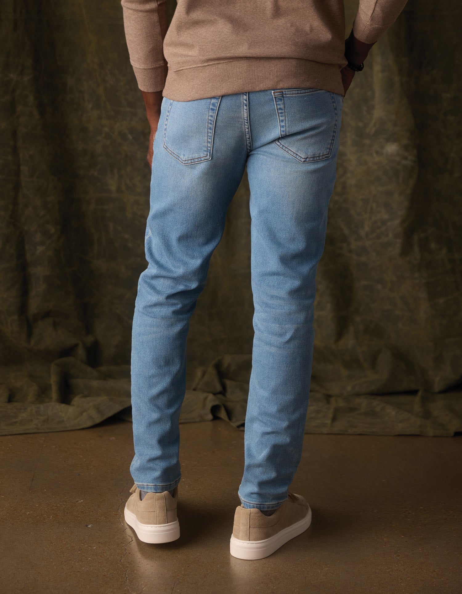 Comfort Terry Jean Medium Wash