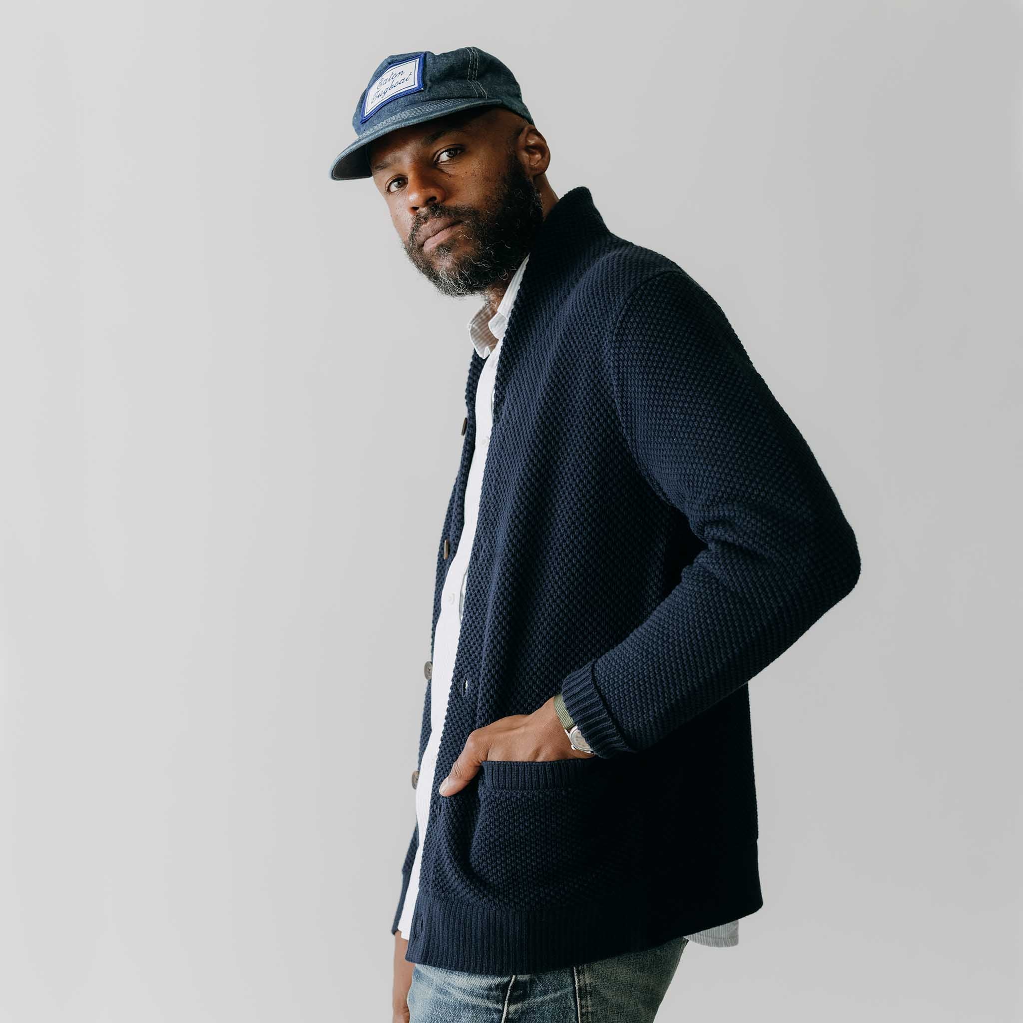 The Crawford Sweater Navy
