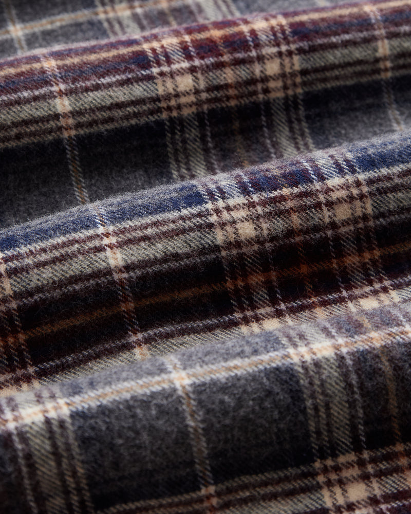 Augusta Plaid Shirt Charcoal Multi