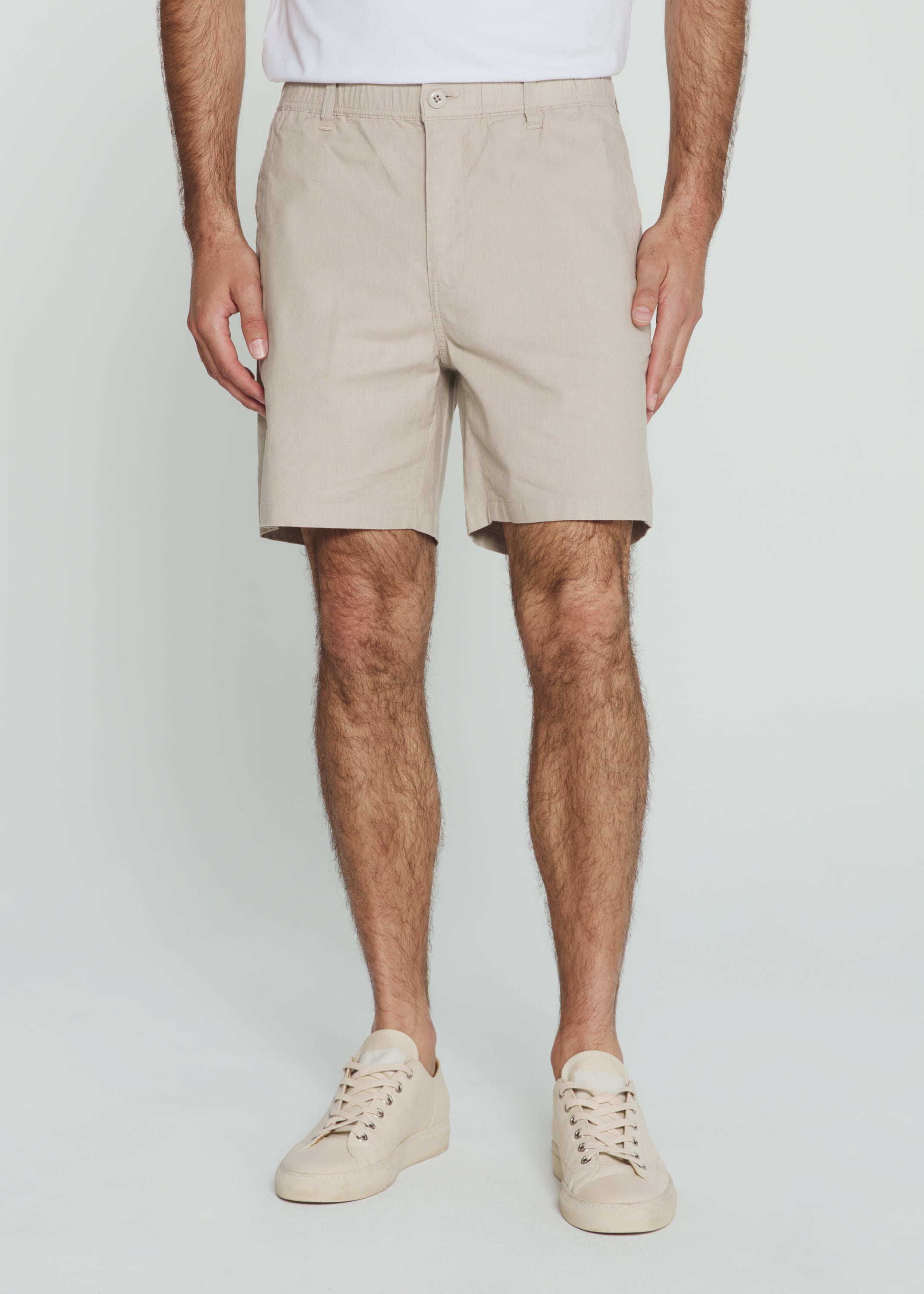 Laguna 5" Linen Short Sand