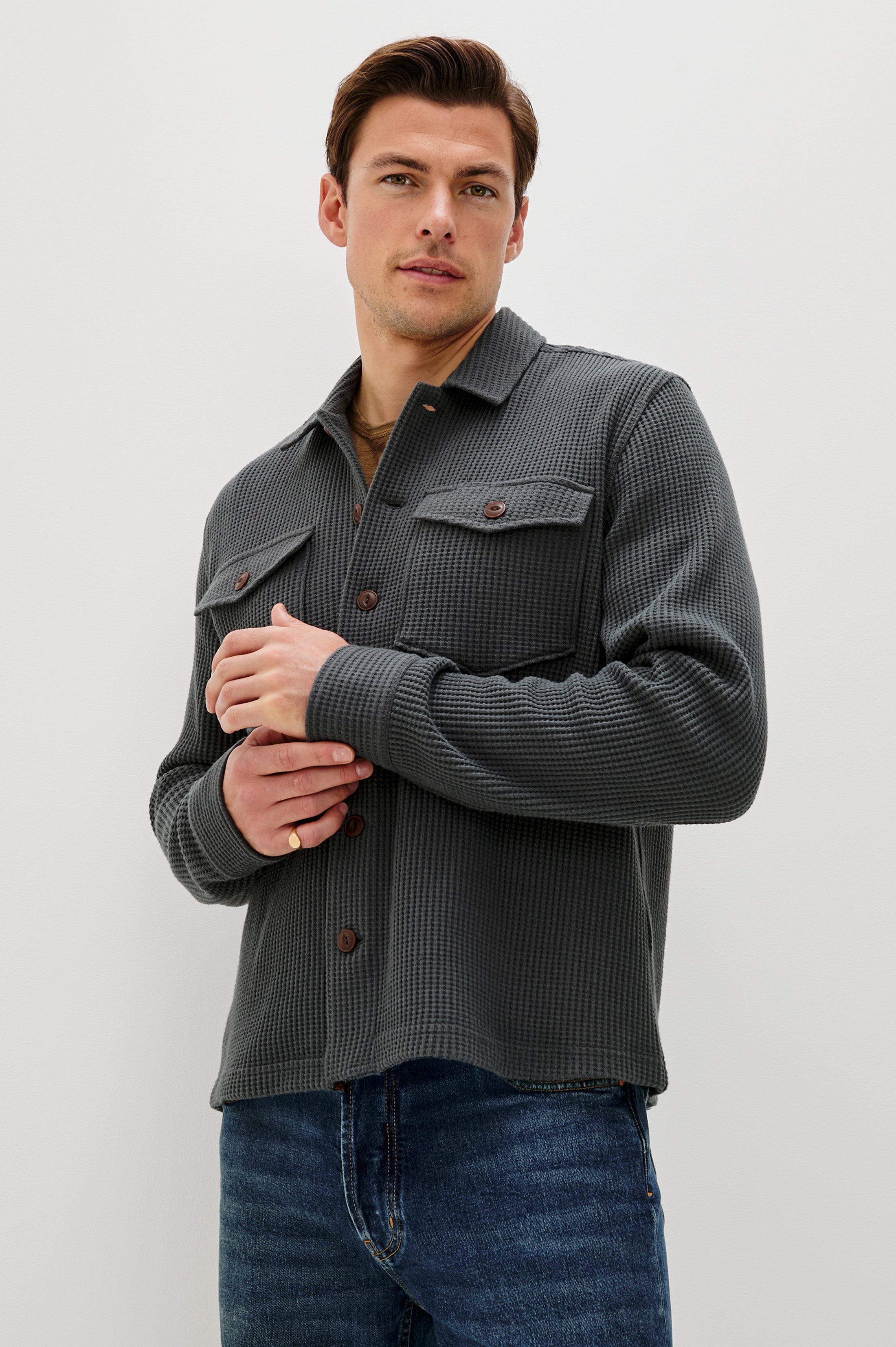 Wells Shirt Jacket Ink