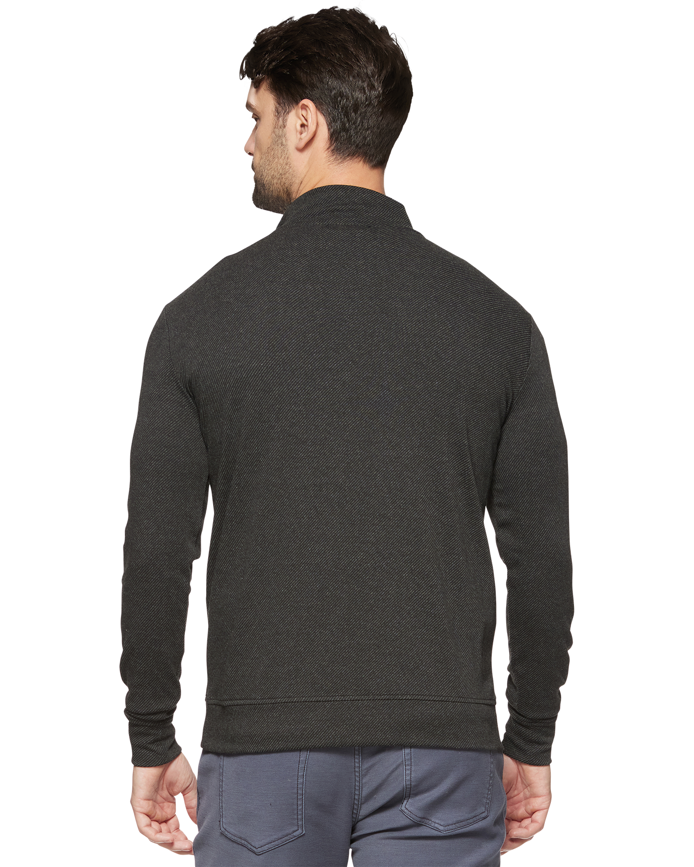 Hero Twill 1/4 Zip Charcoal