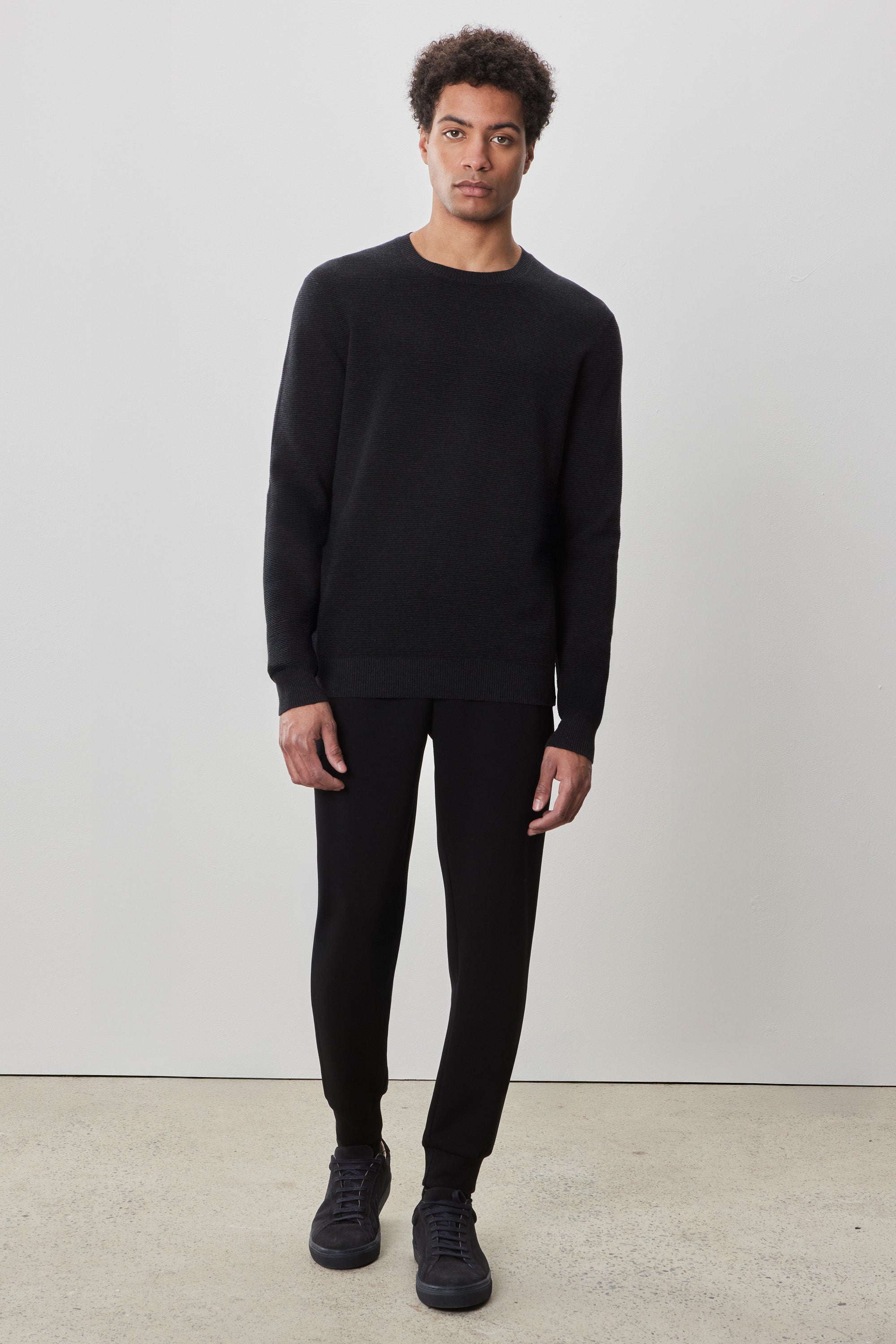 Enrique Crewneck Sweater Black