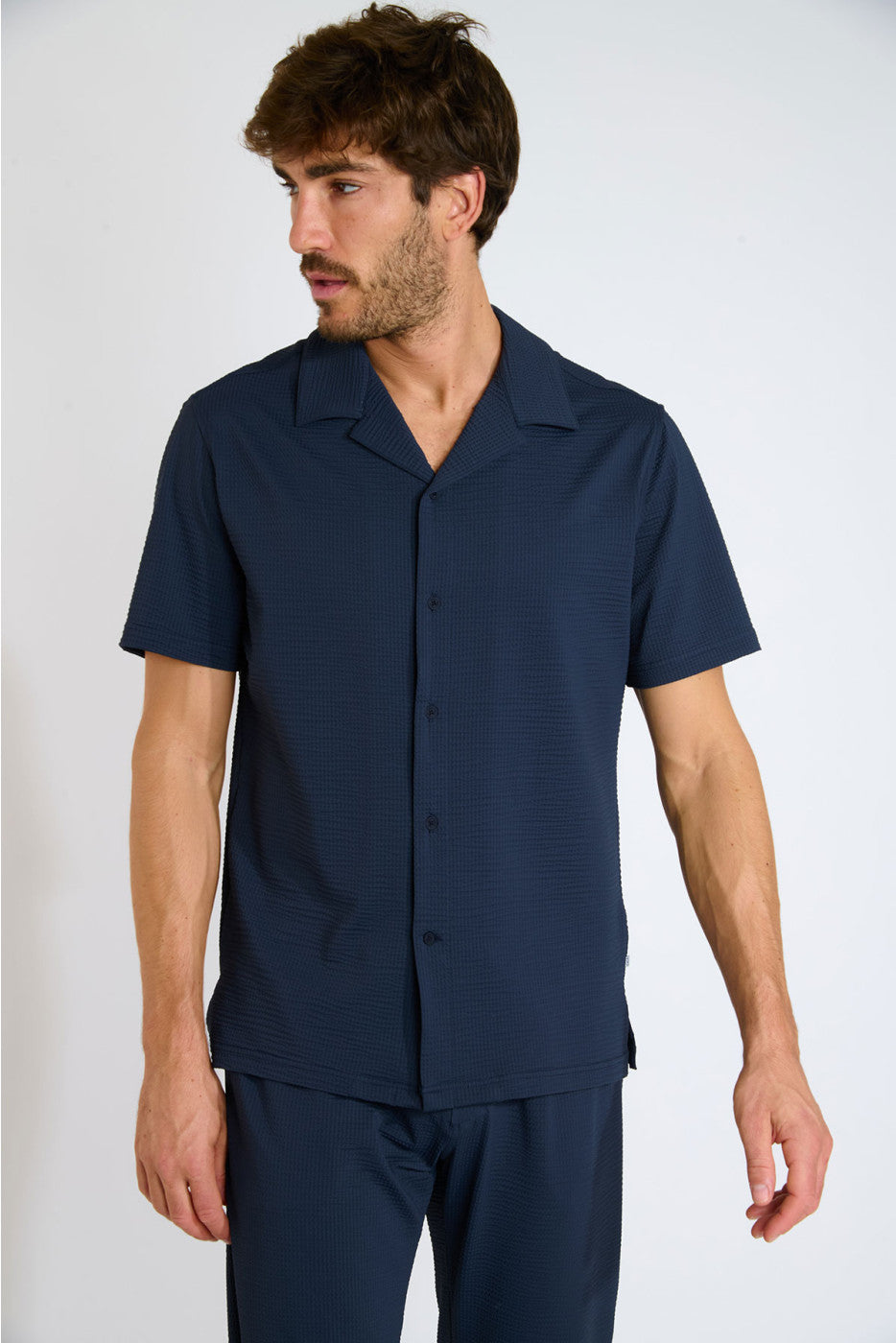 Alex Trieste Shortsleeve Shirt Navy