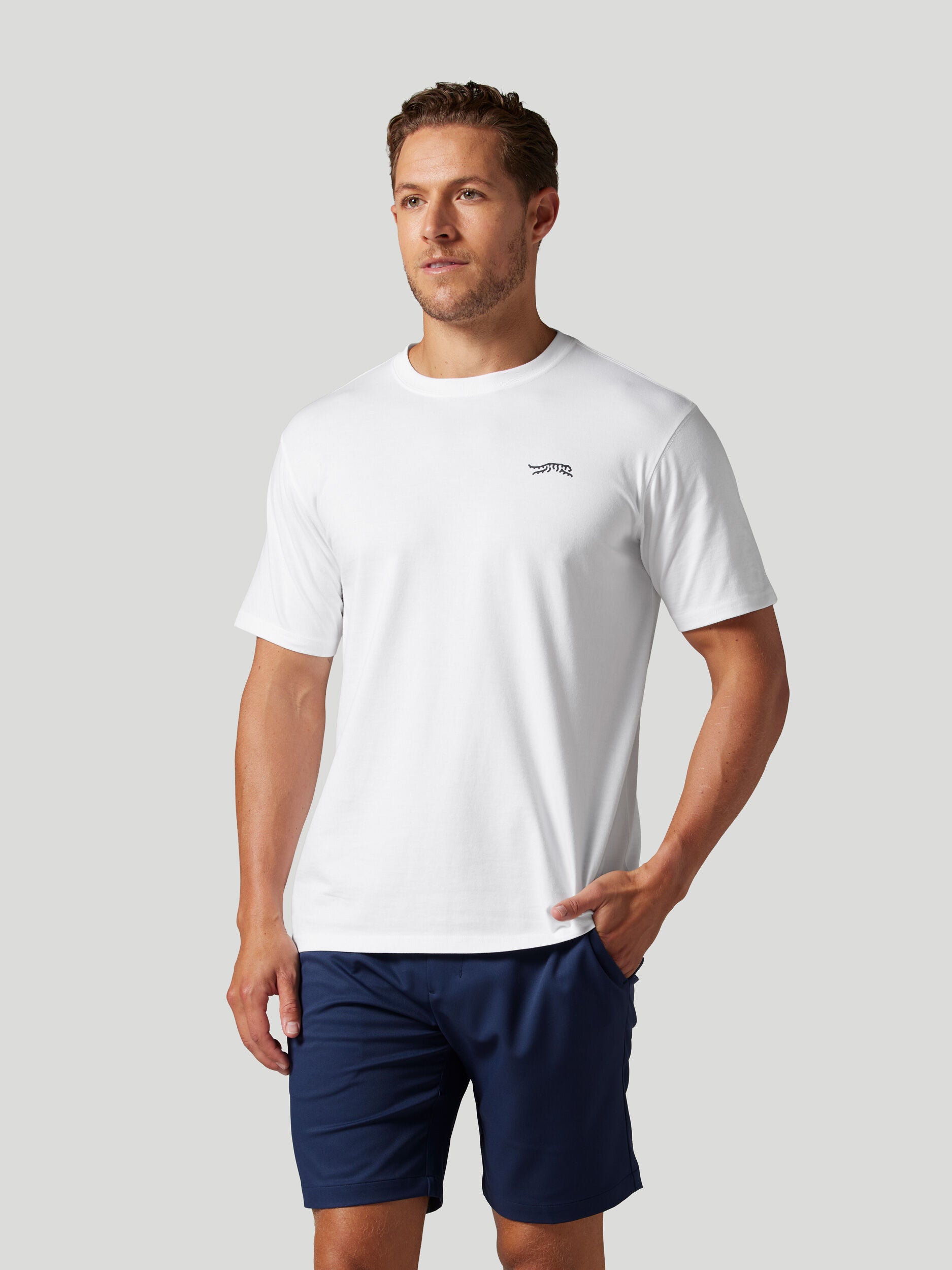 The Legend Short Sleeve Tee Navy Blazer