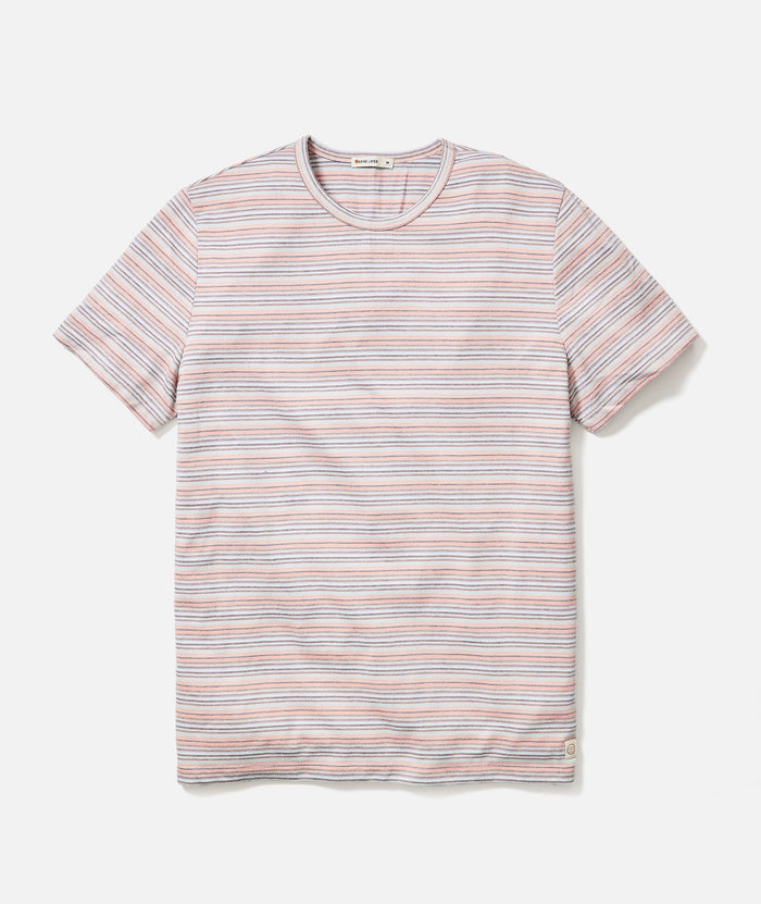 Signature Jacquard Crew Tee Multi