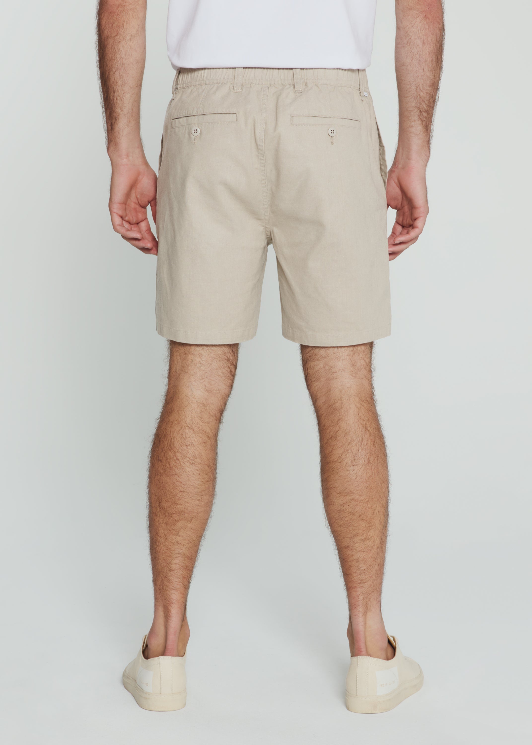 Laguna 5" Linen Short Sand