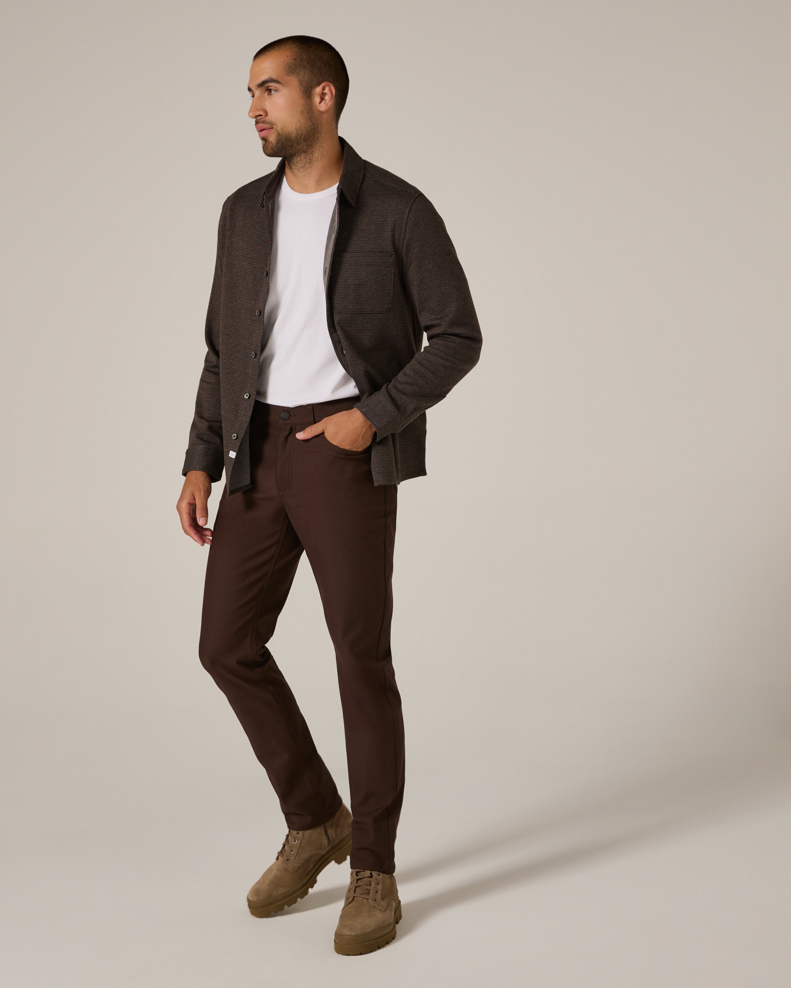 Baron 5 Pocket Pant Walnut