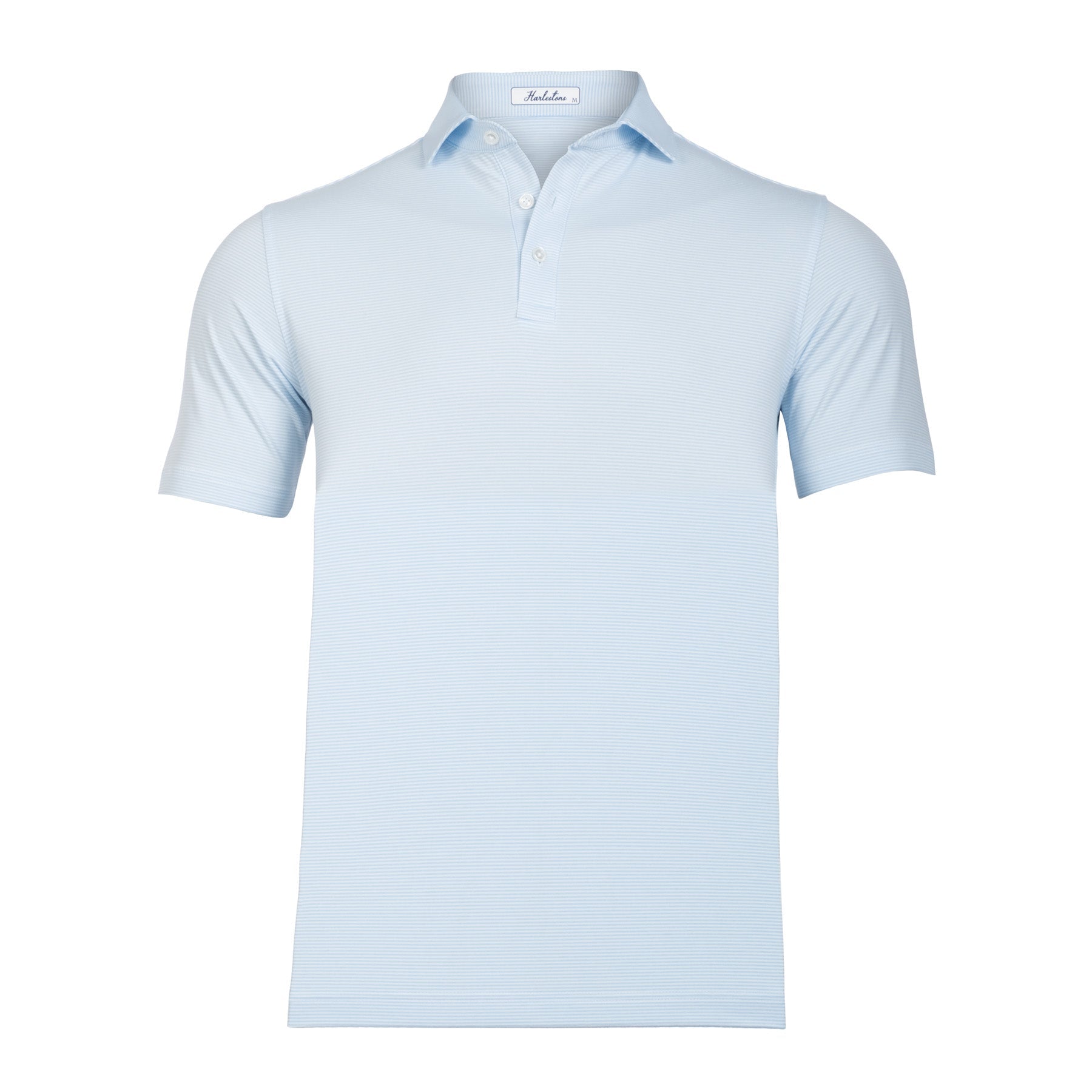 The Yachtsman Stripe Polo Levi/White