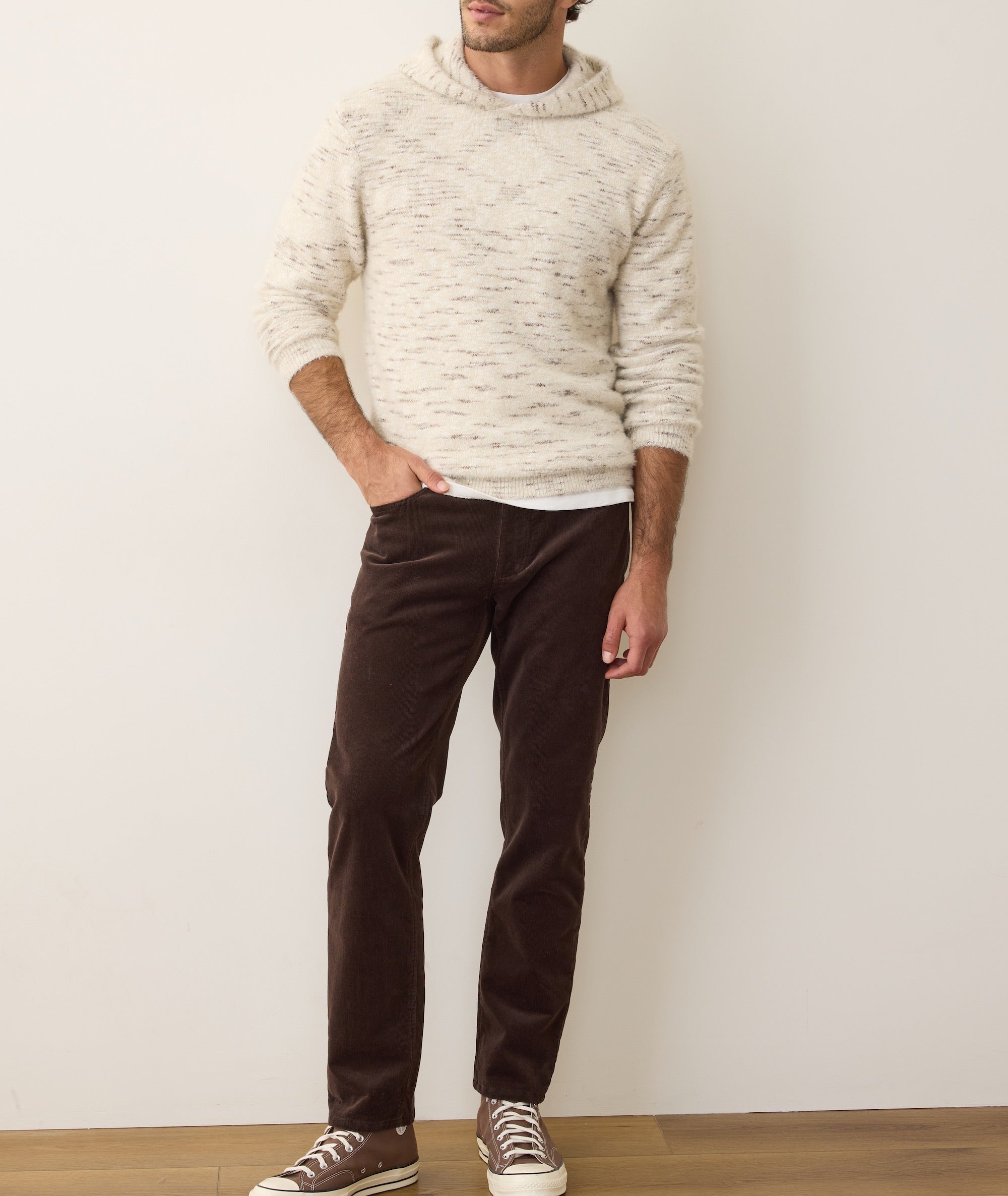 Wilder Sweater Hoodie Natural Geo
