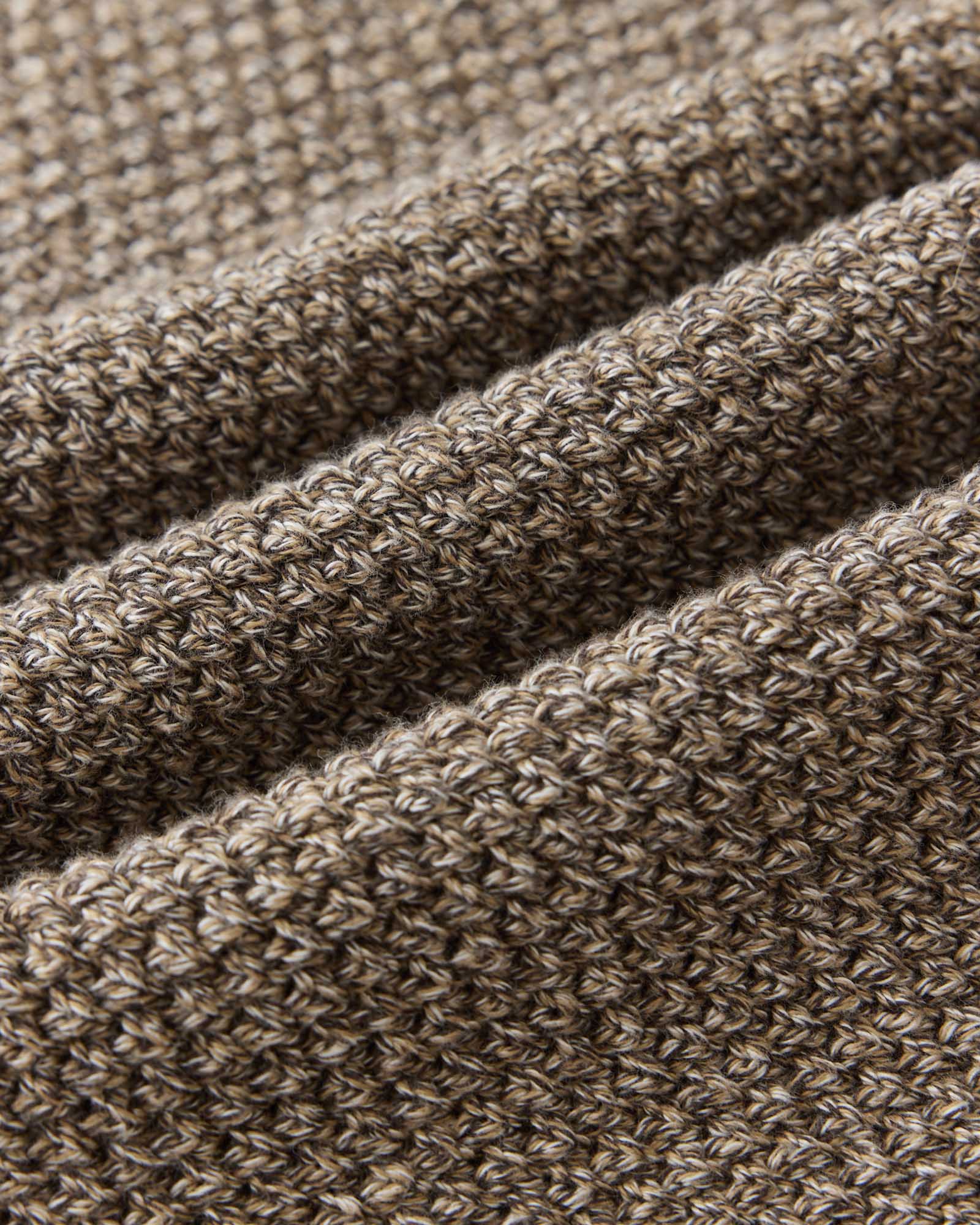 The Crawford Crew Sweater Coffee Twist