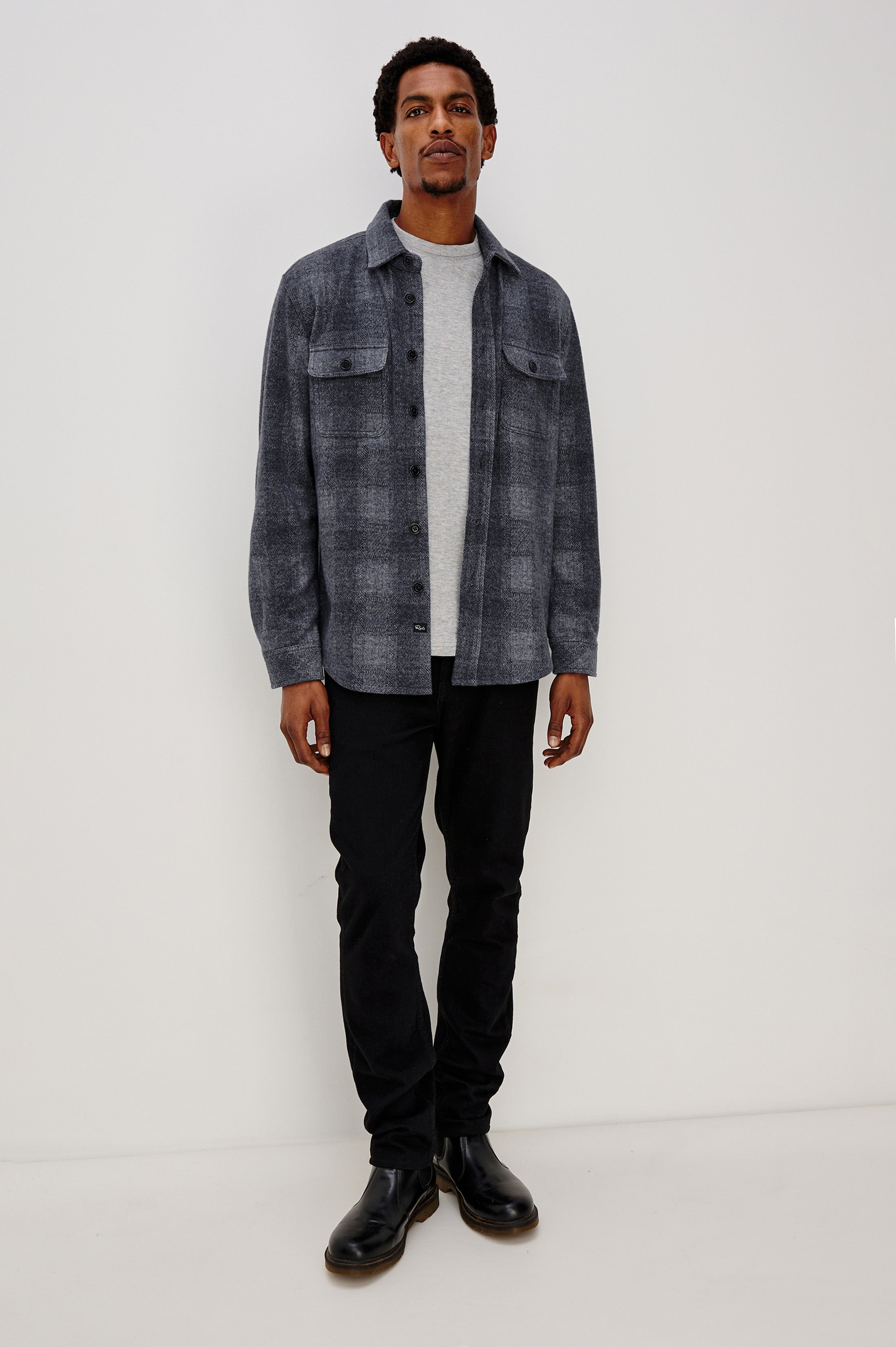 Alder Shirt Jacket Dusk Eclipse
