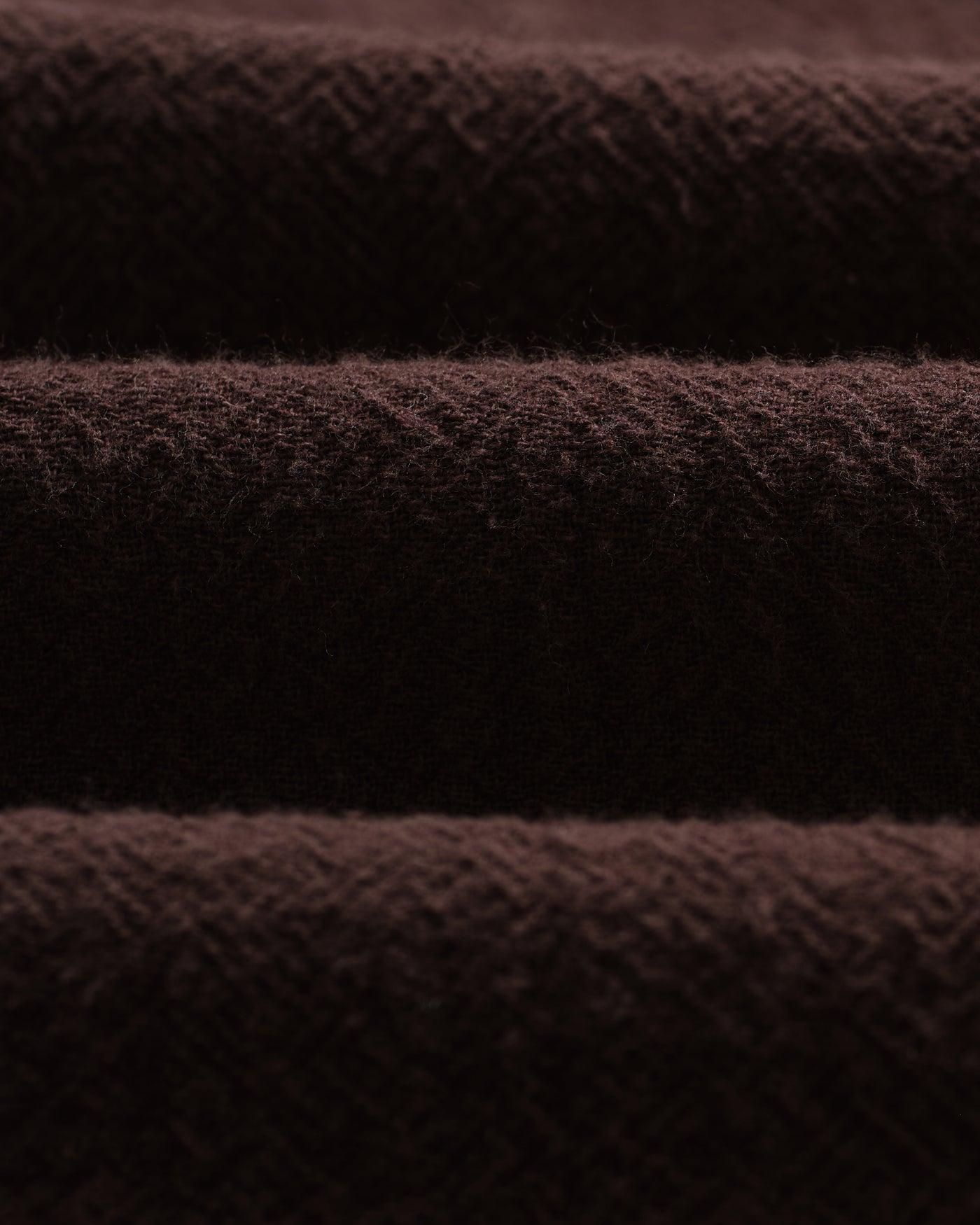 Romer Shirt - Heavy Crinkle Cotton Dark Brown