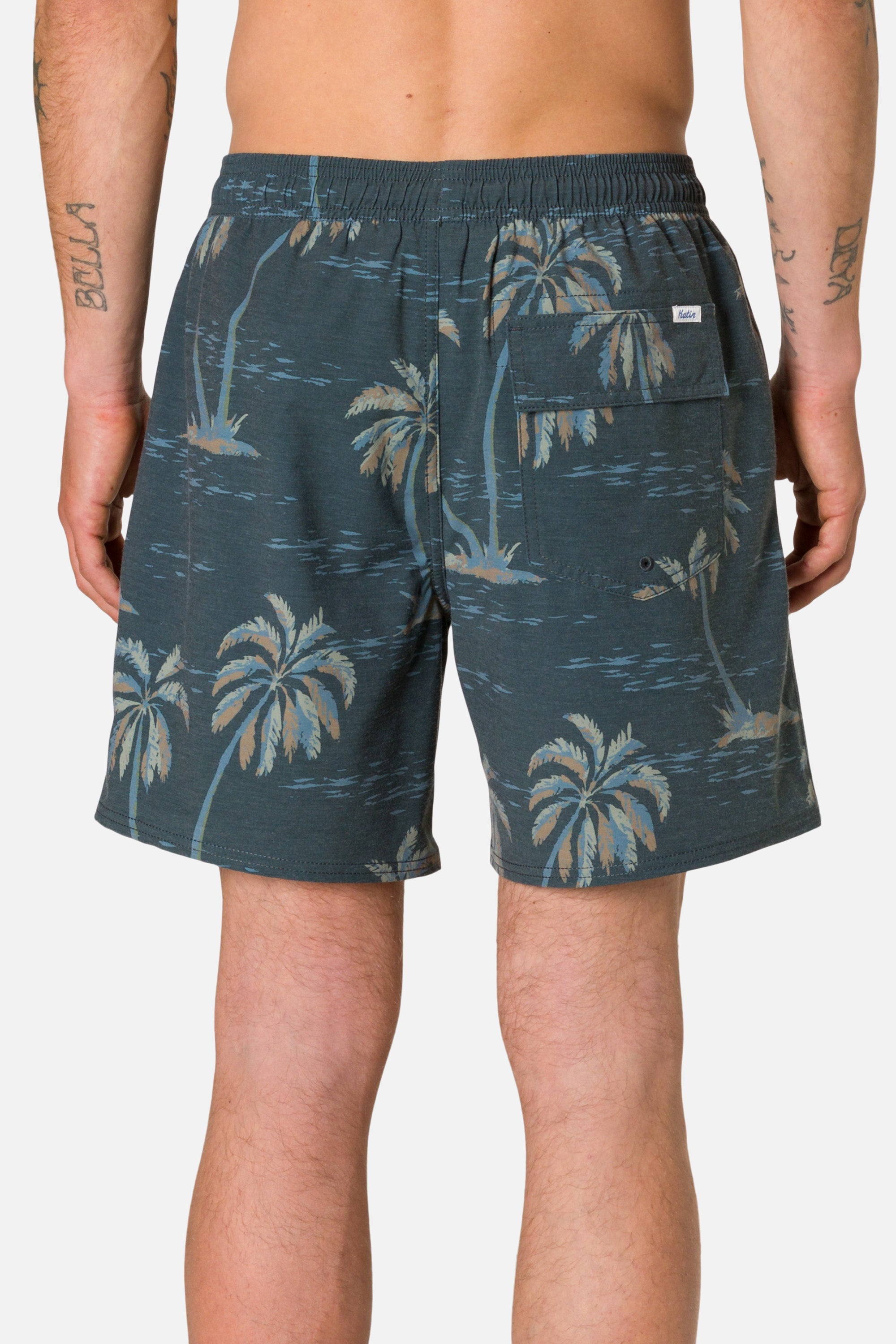 Vincent Volley Short Black Wash