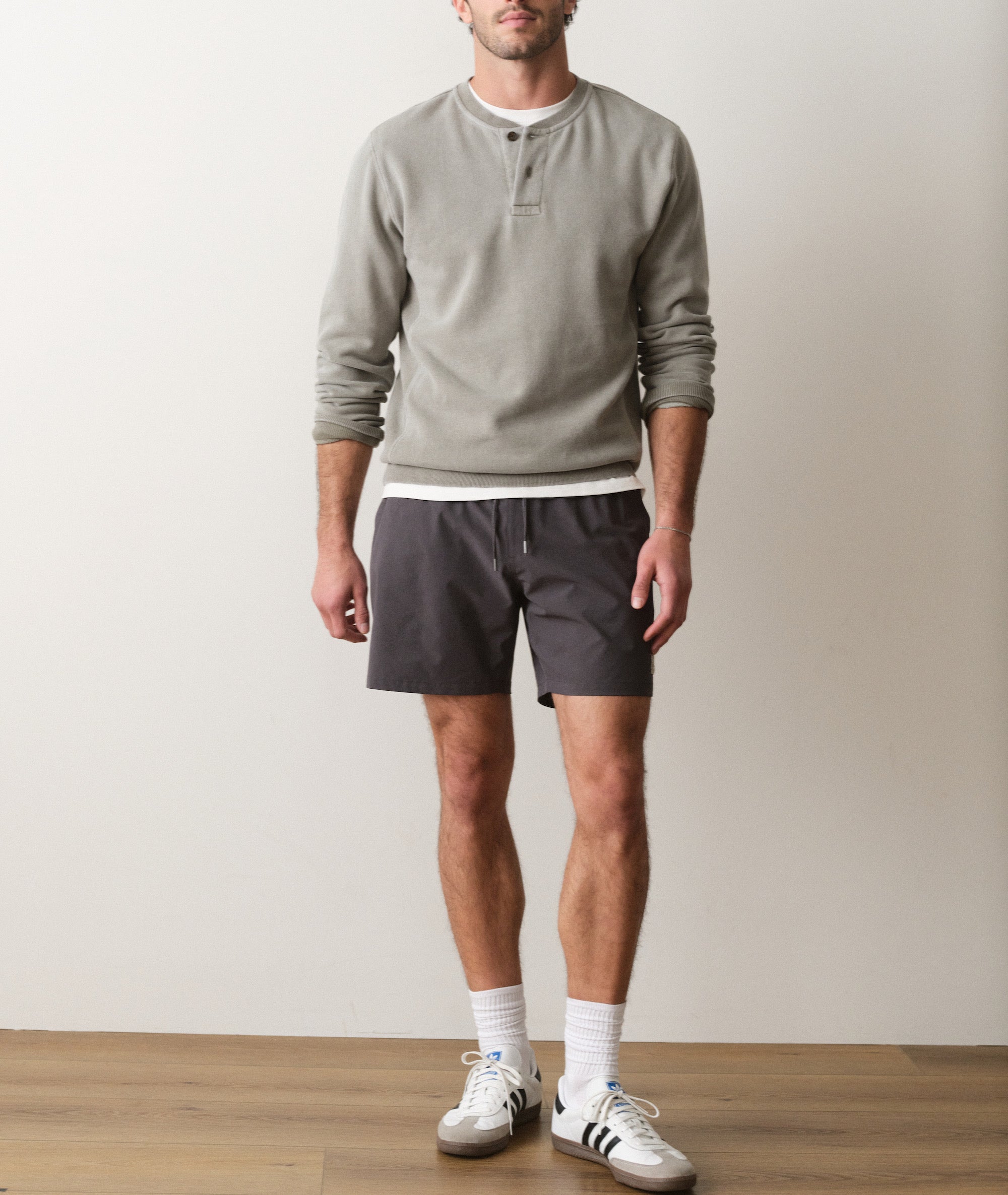 Lined Sport & Swim Short Asphalt