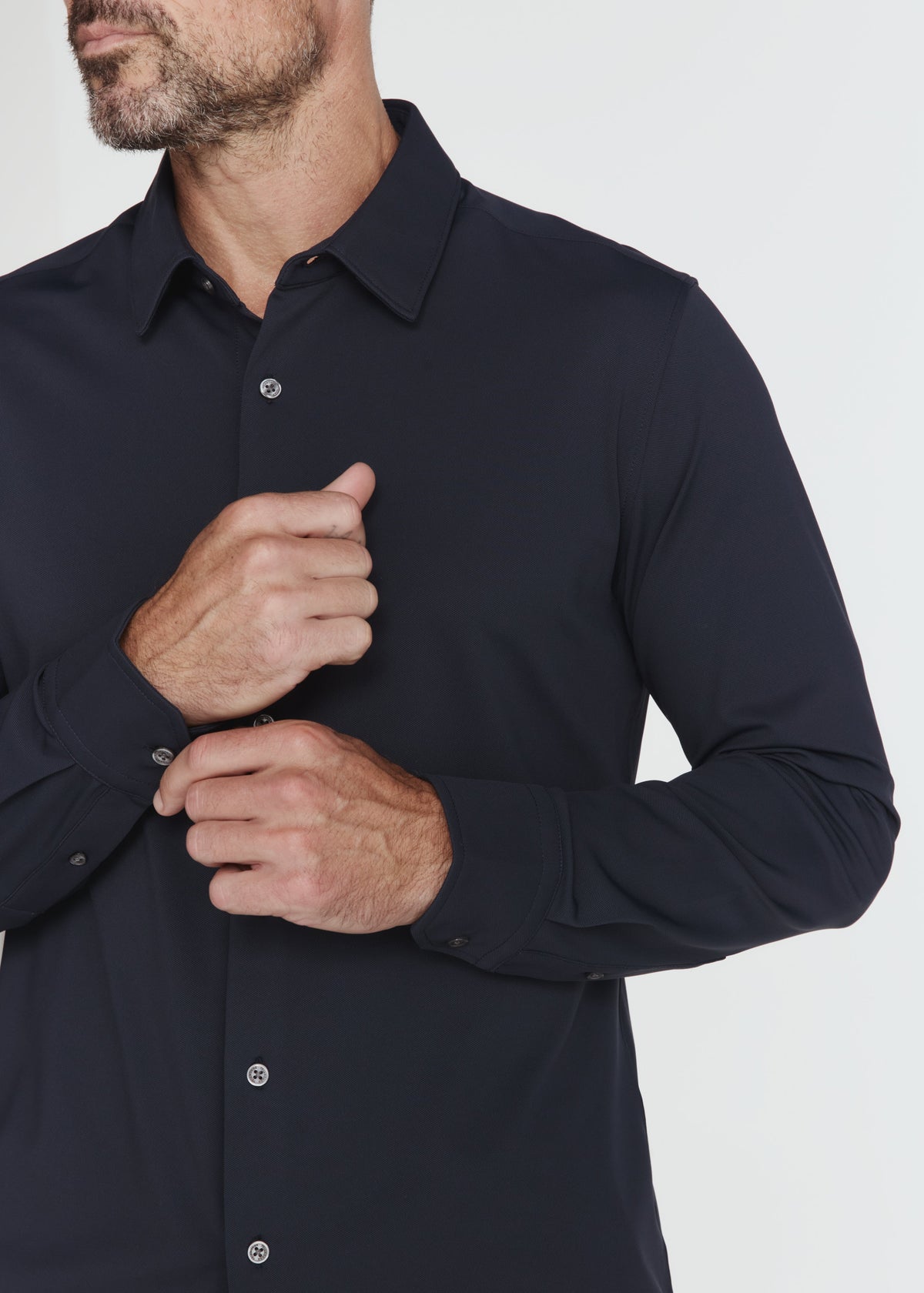 Sterling Long Sleeve Shirt Navy