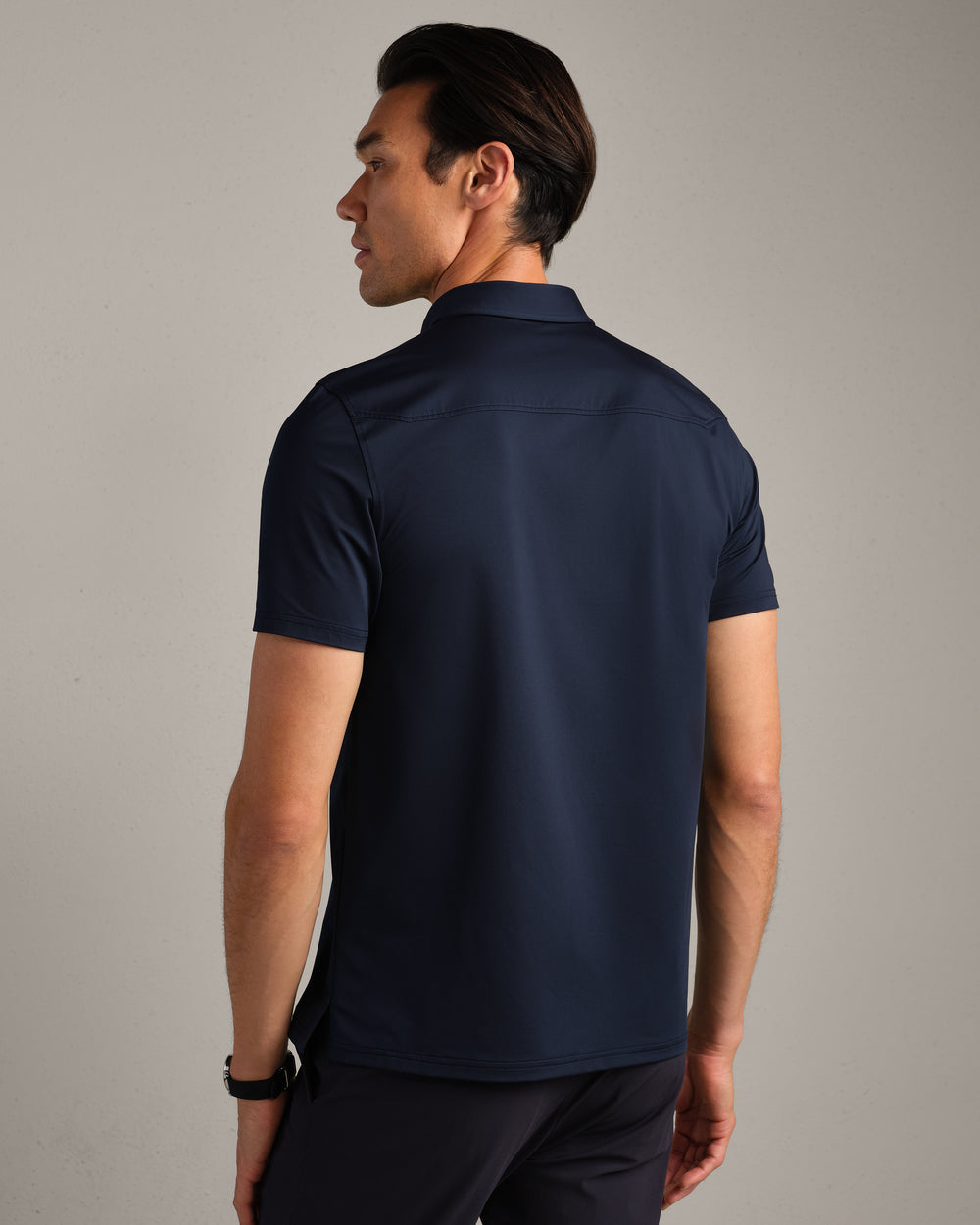 Commuter Polo True Navy Oxford