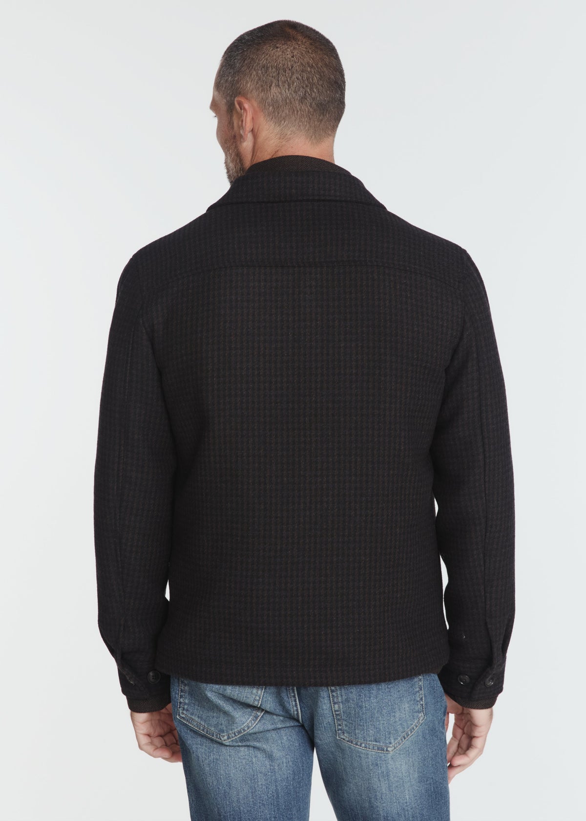 Brecken Wool Chore Jacket Navy