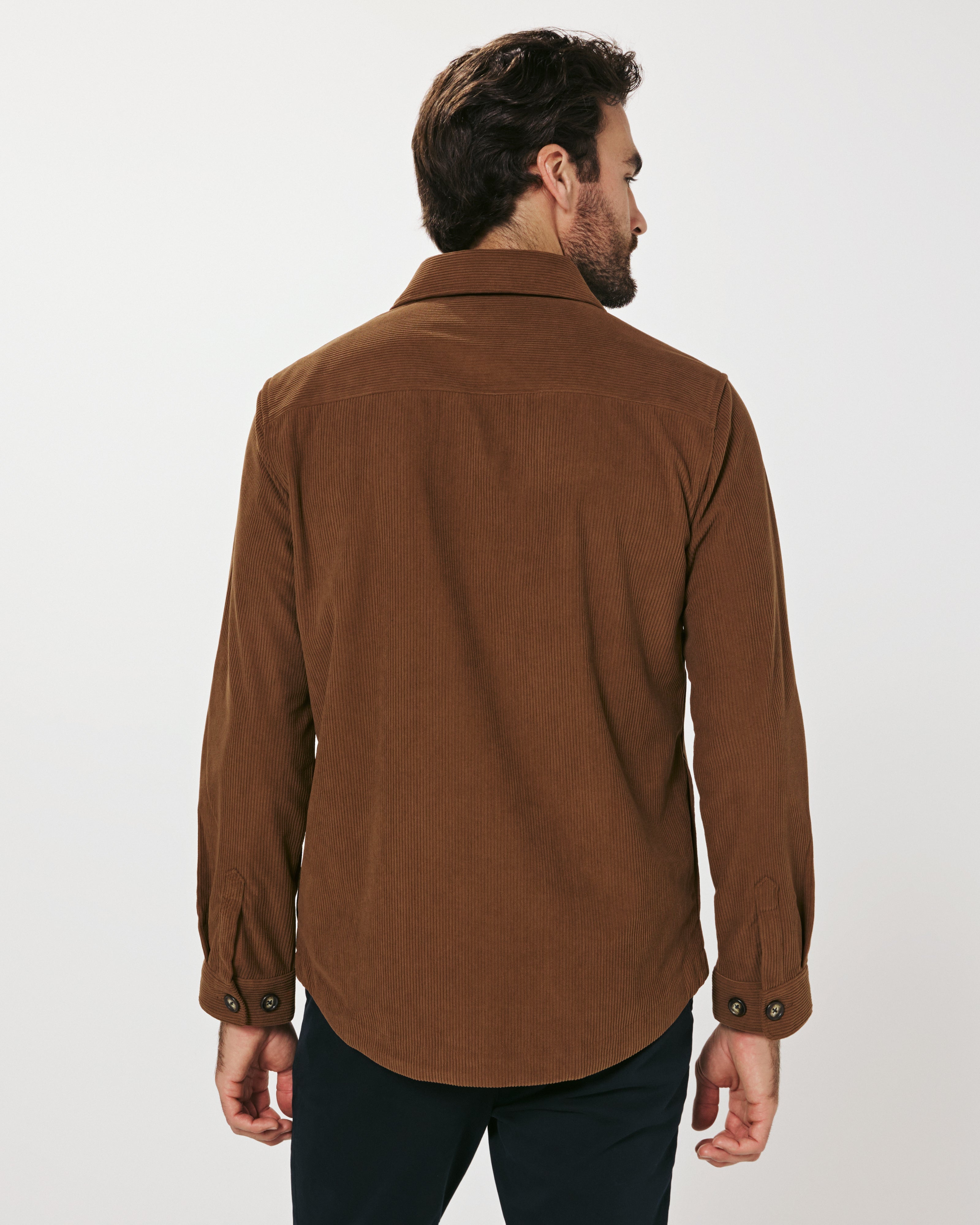 Crossway Corduroy Overshirt Cedar