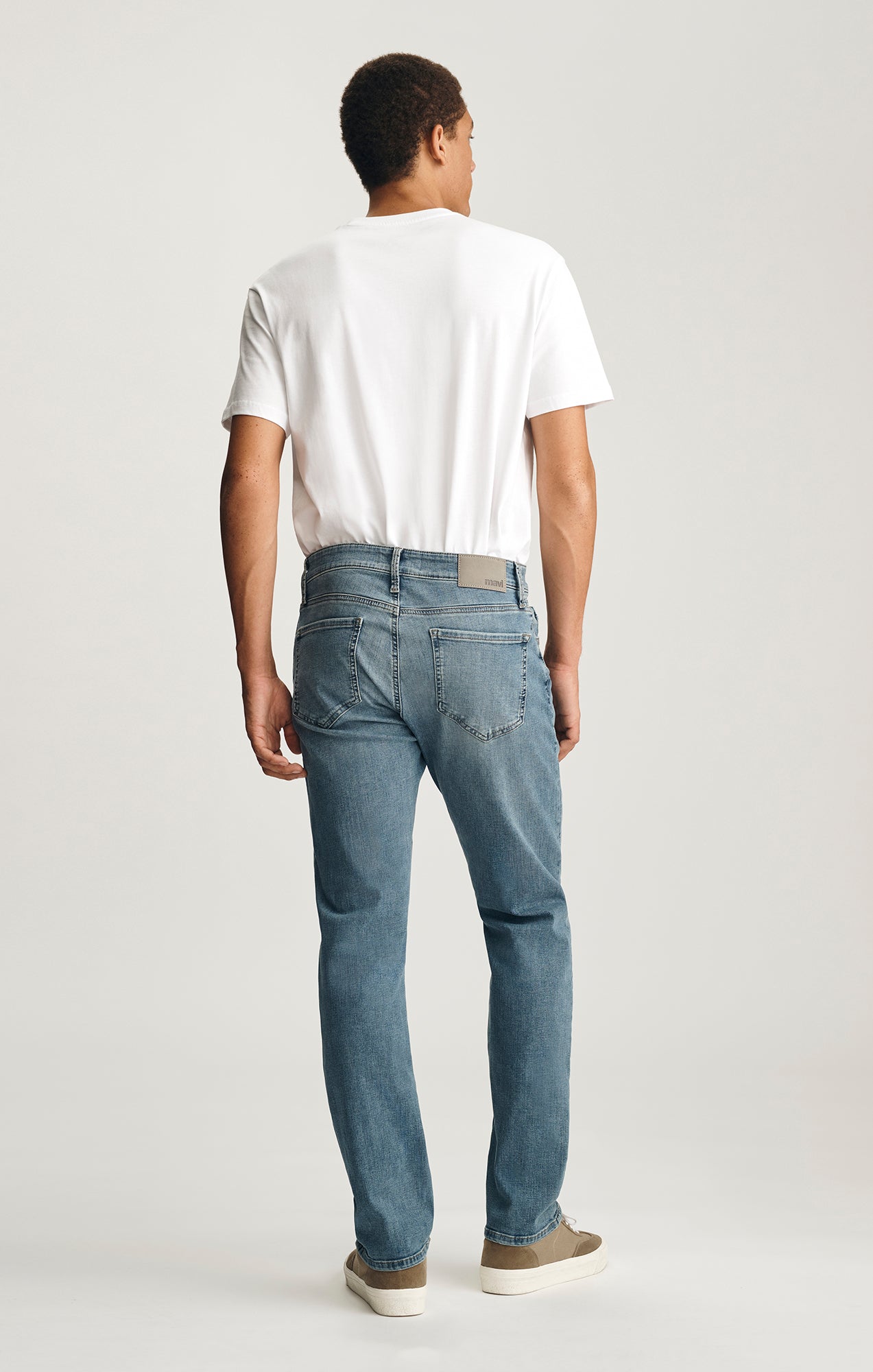 Zach Straight Leg Light Brushed Organic Vintage