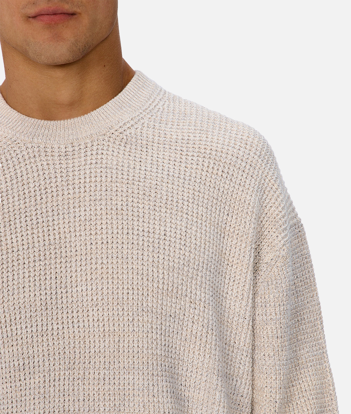 The Greenwood Knit Stone/Wheat Marl