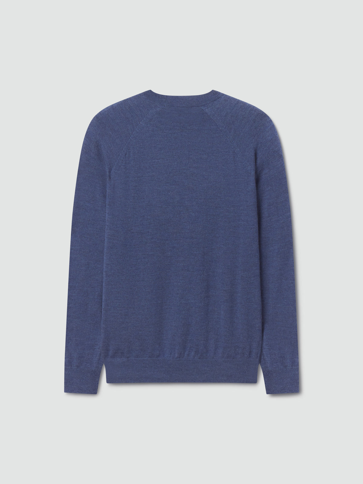 3D Merino Wool Crew Ocean Blue