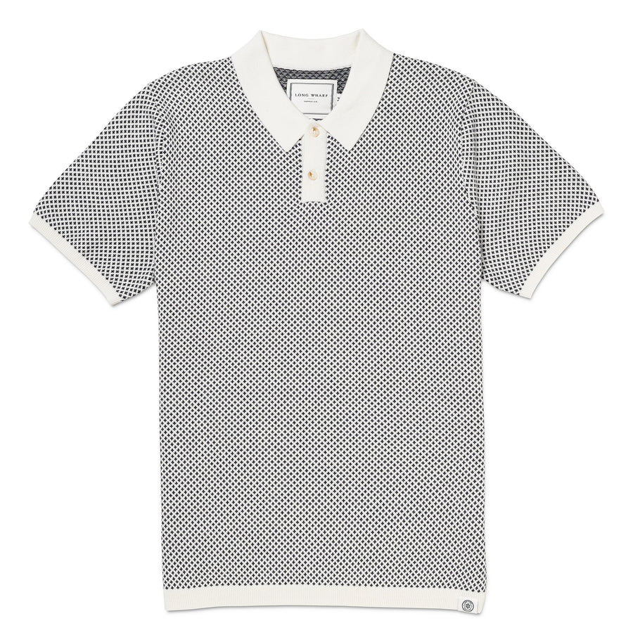 Edgartown Seawell Polo Cream