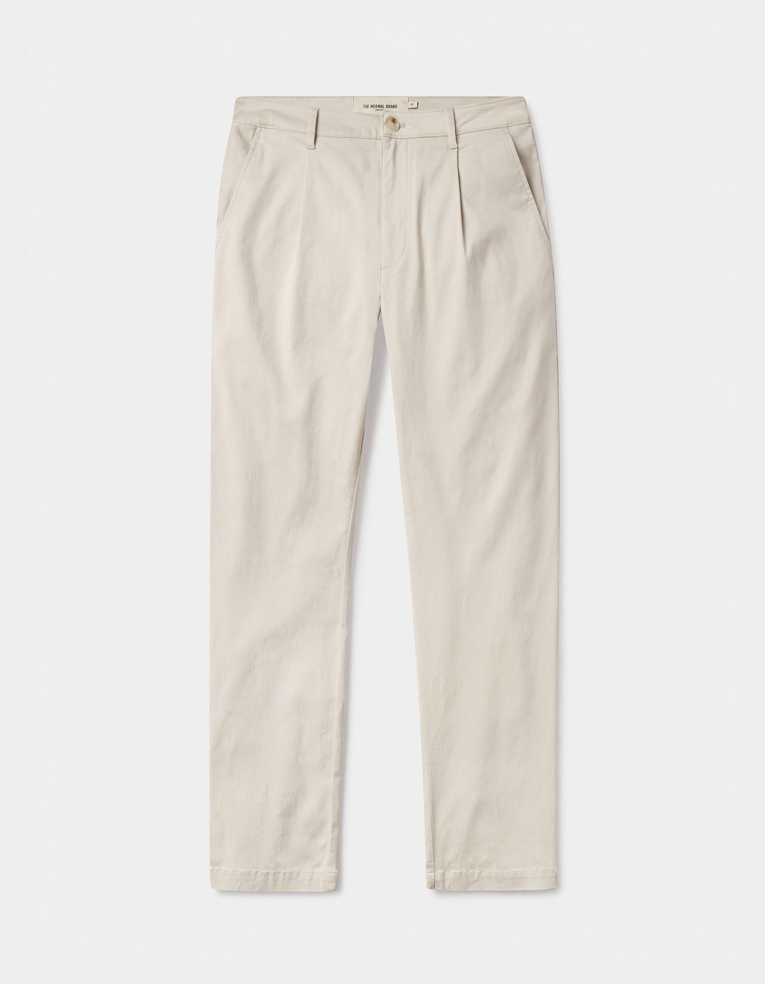 The Normal Trouser in Comfortech Twill Stone
