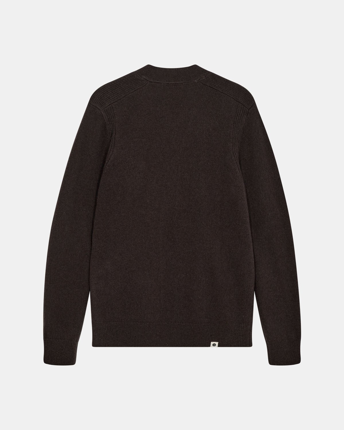 Aksvend Lambswool Cardigan Mulch