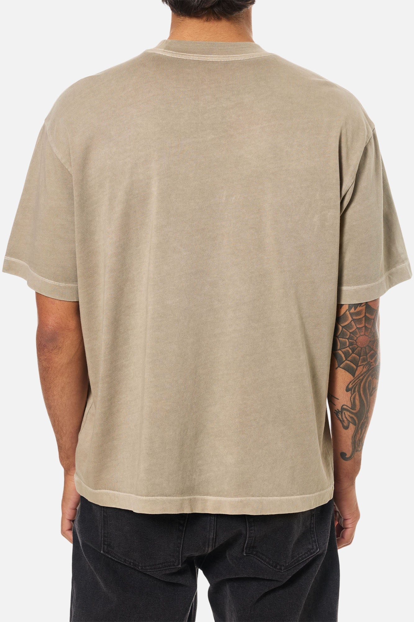 Box Fit Tee Vintage Khaki