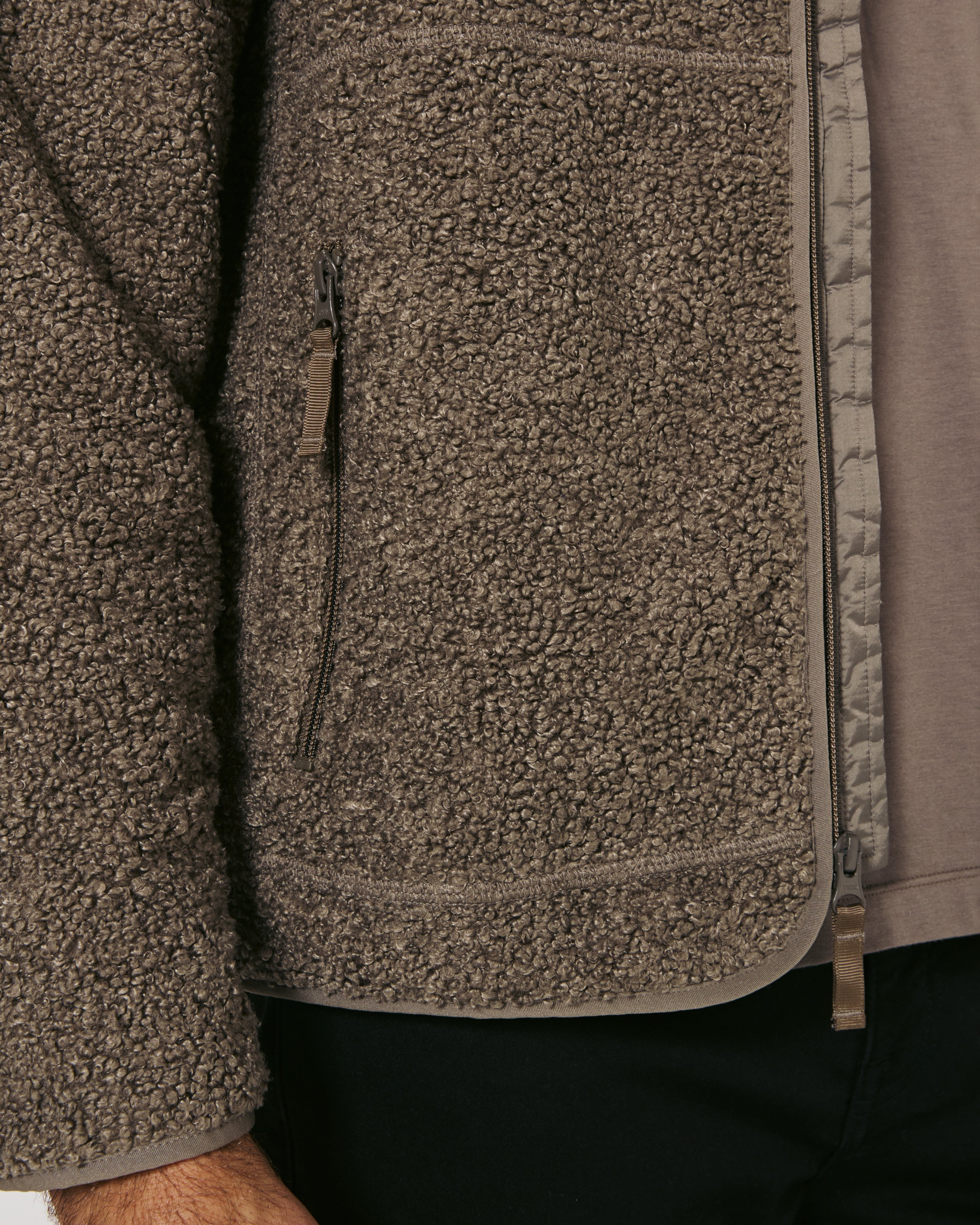 Vermont Fleece Jacket Clay