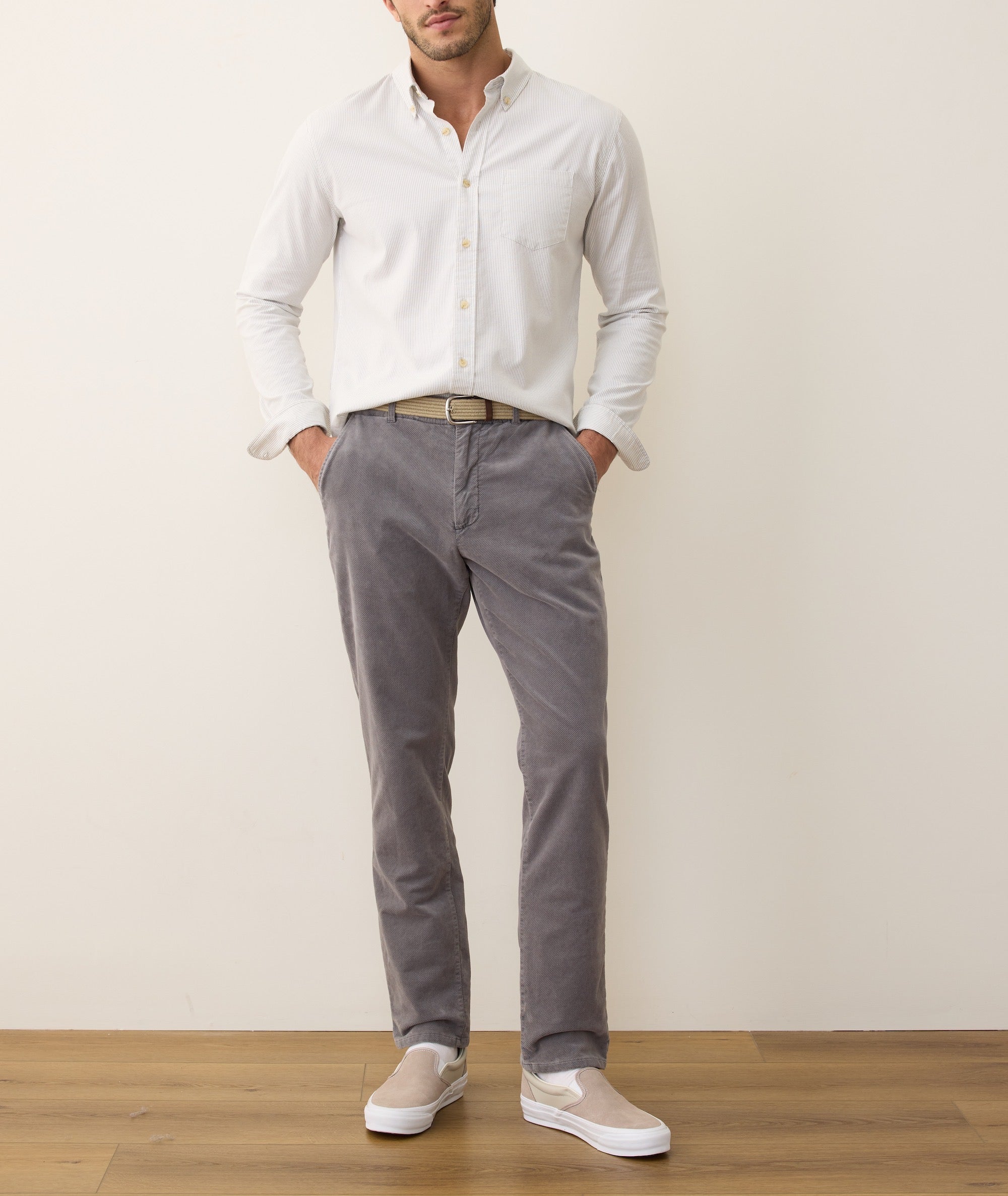 Saturday Slim Straight Moleskin Chino Mockingbird