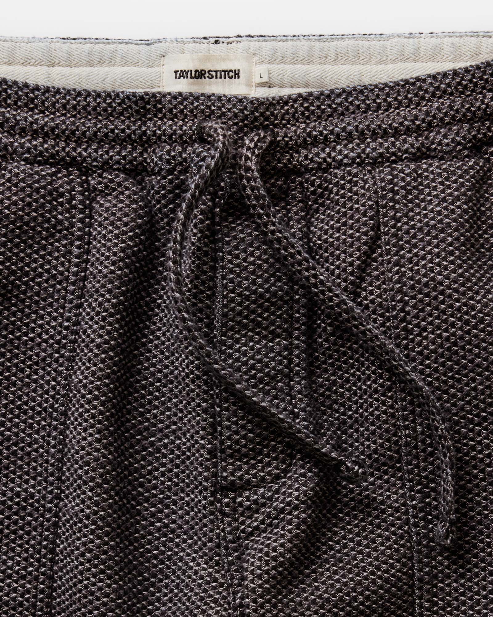 The Breakwater Pant Charcoal Sashiko