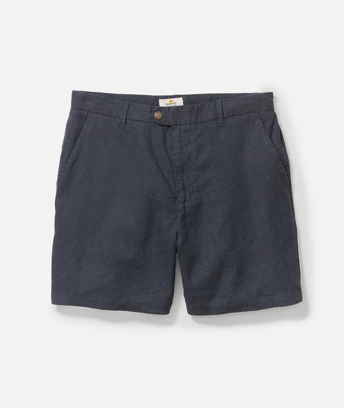 Hemp Resort Short - 7" India Ink