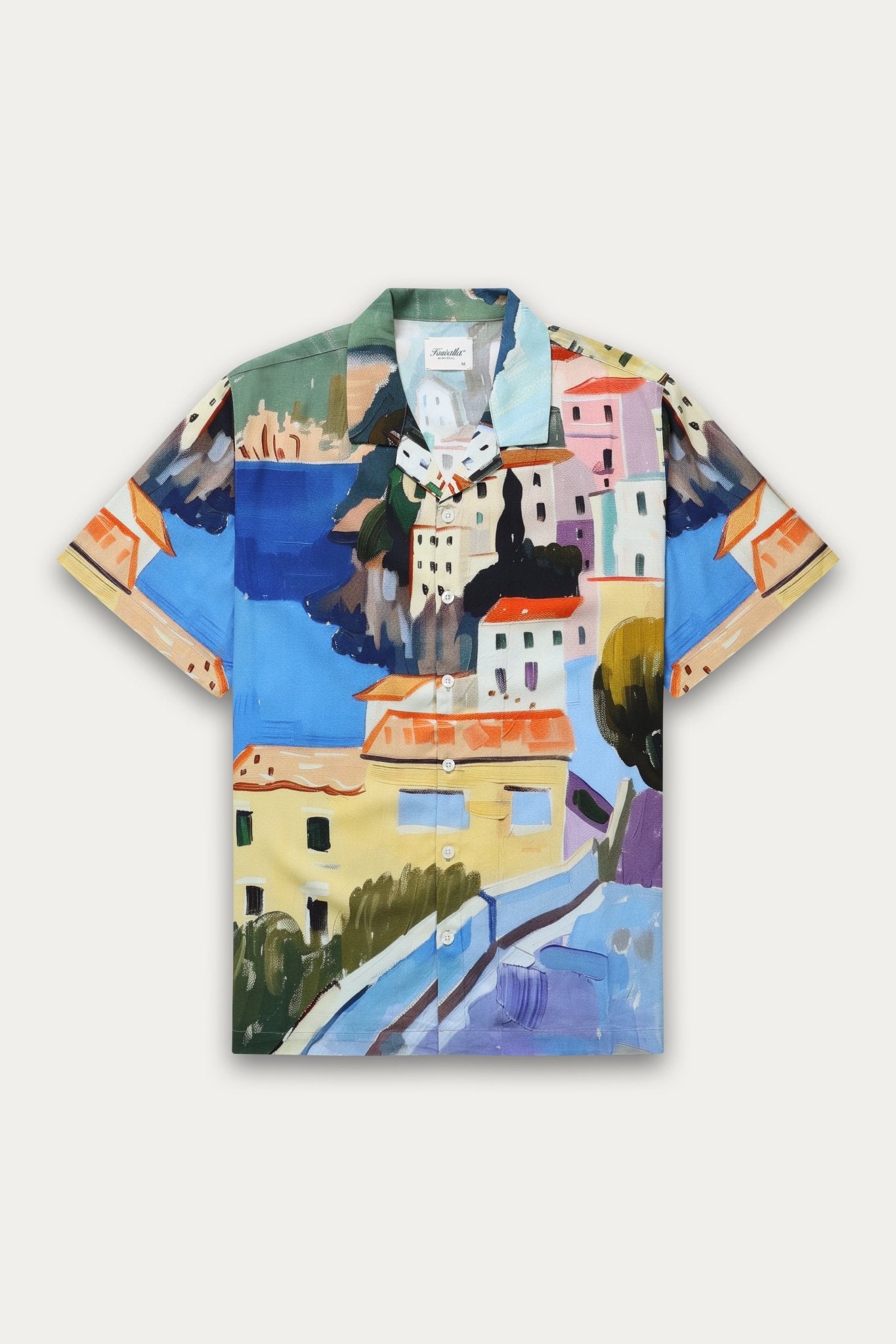 Beach Button Down Shirt Amalfi