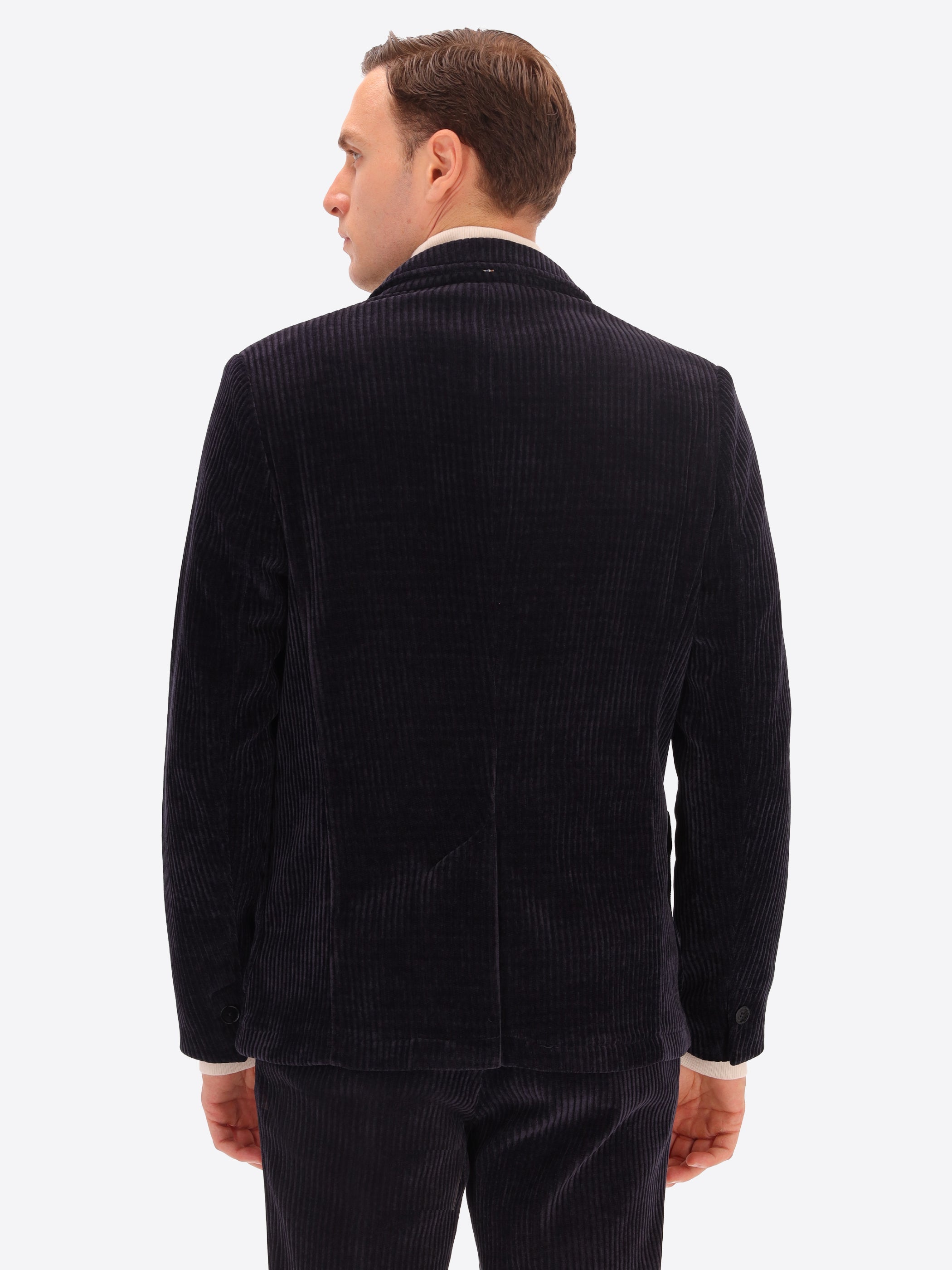 Torino Cord Jacket Navy