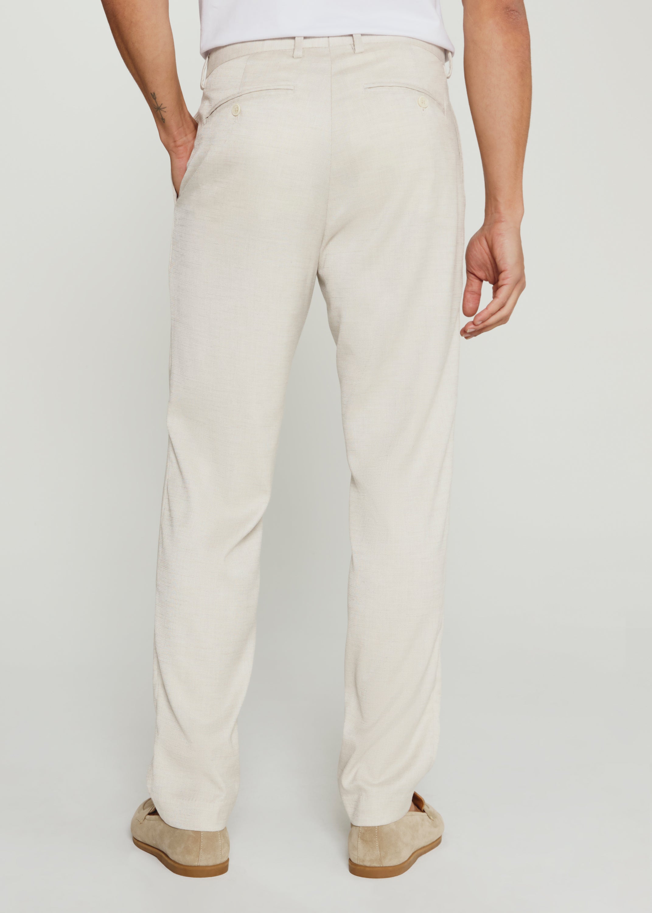 Saltwood Linen Trouser Natural