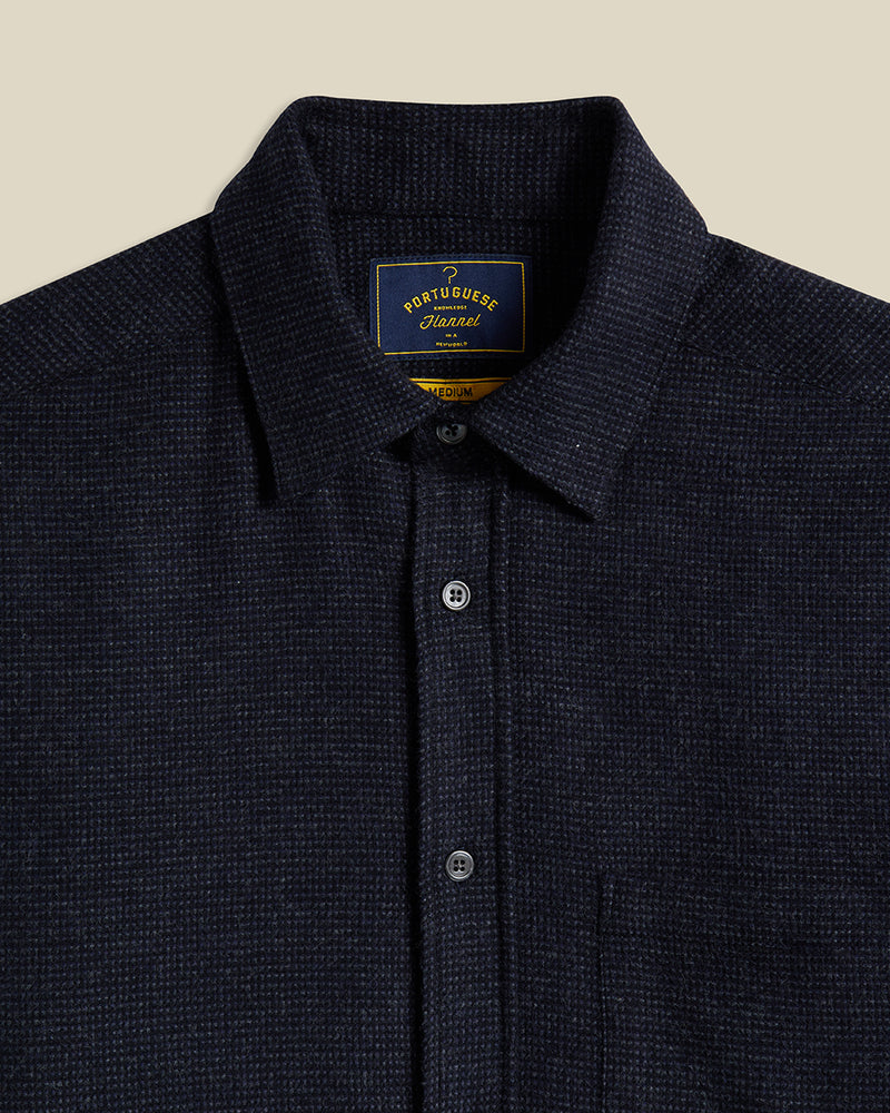 Sounds Mini Houndstooth Shirt Grey