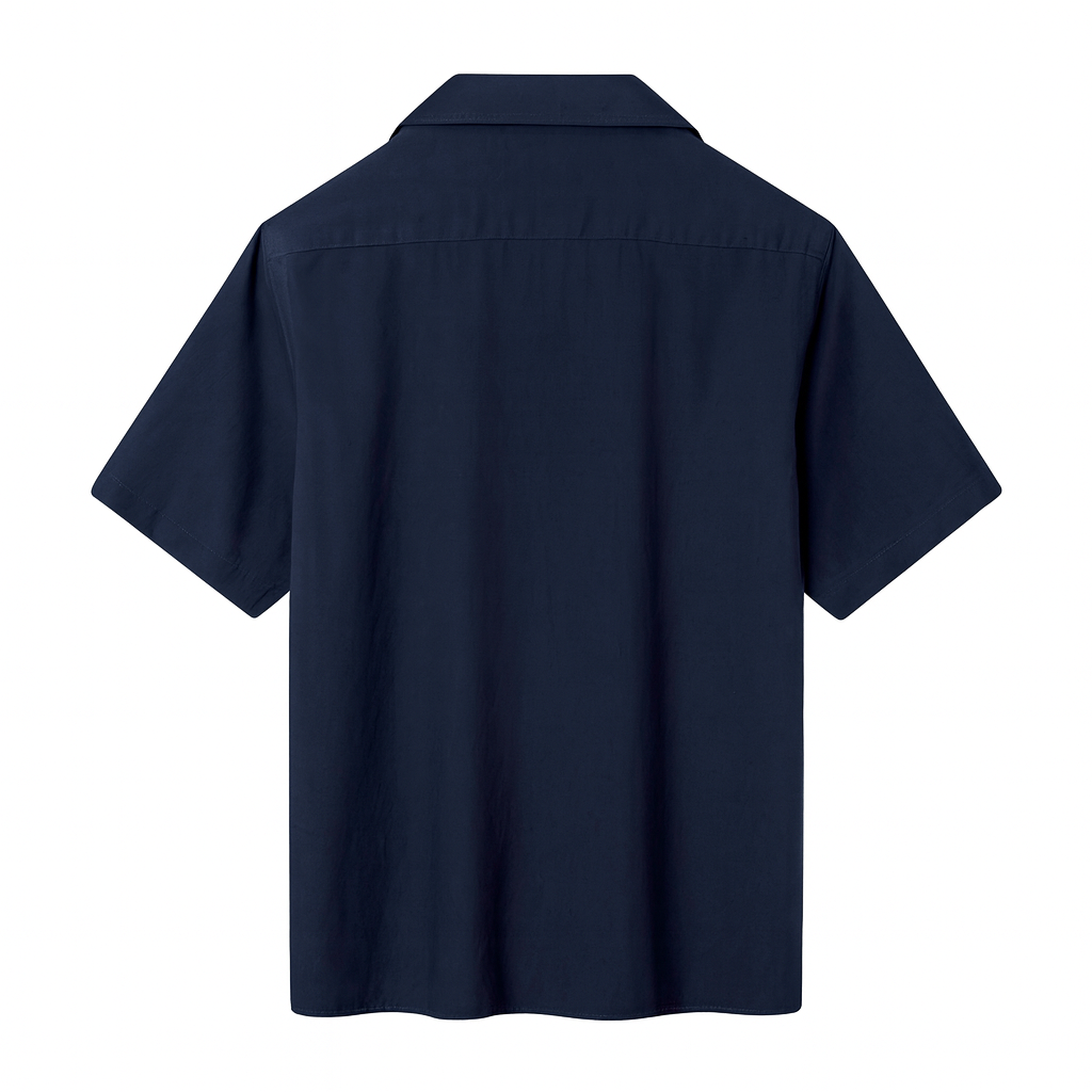 Extra Dirty' Relaxed Fit Button Up Navy