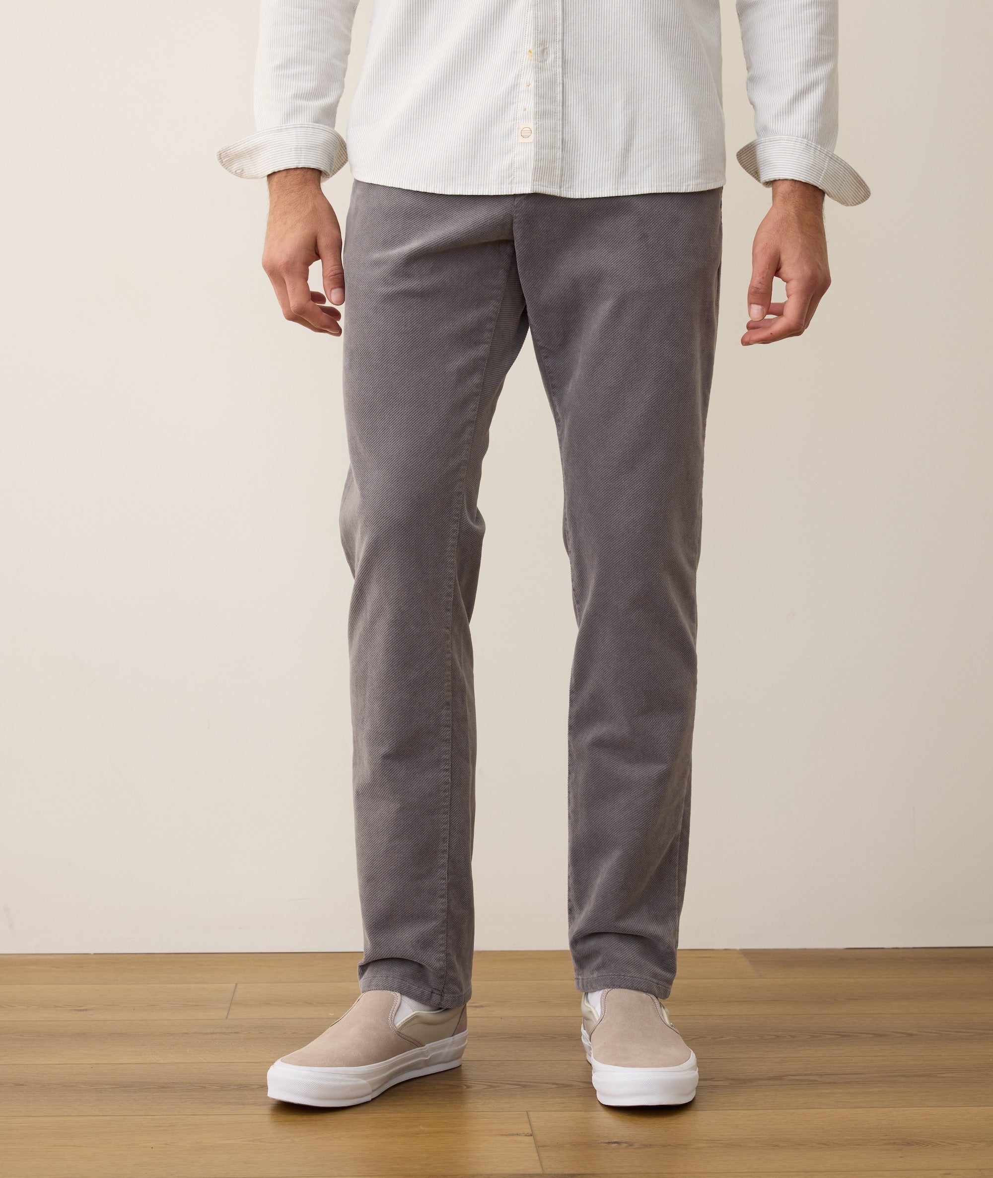 Saturday Slim Straight Moleskin Chino Mockingbird