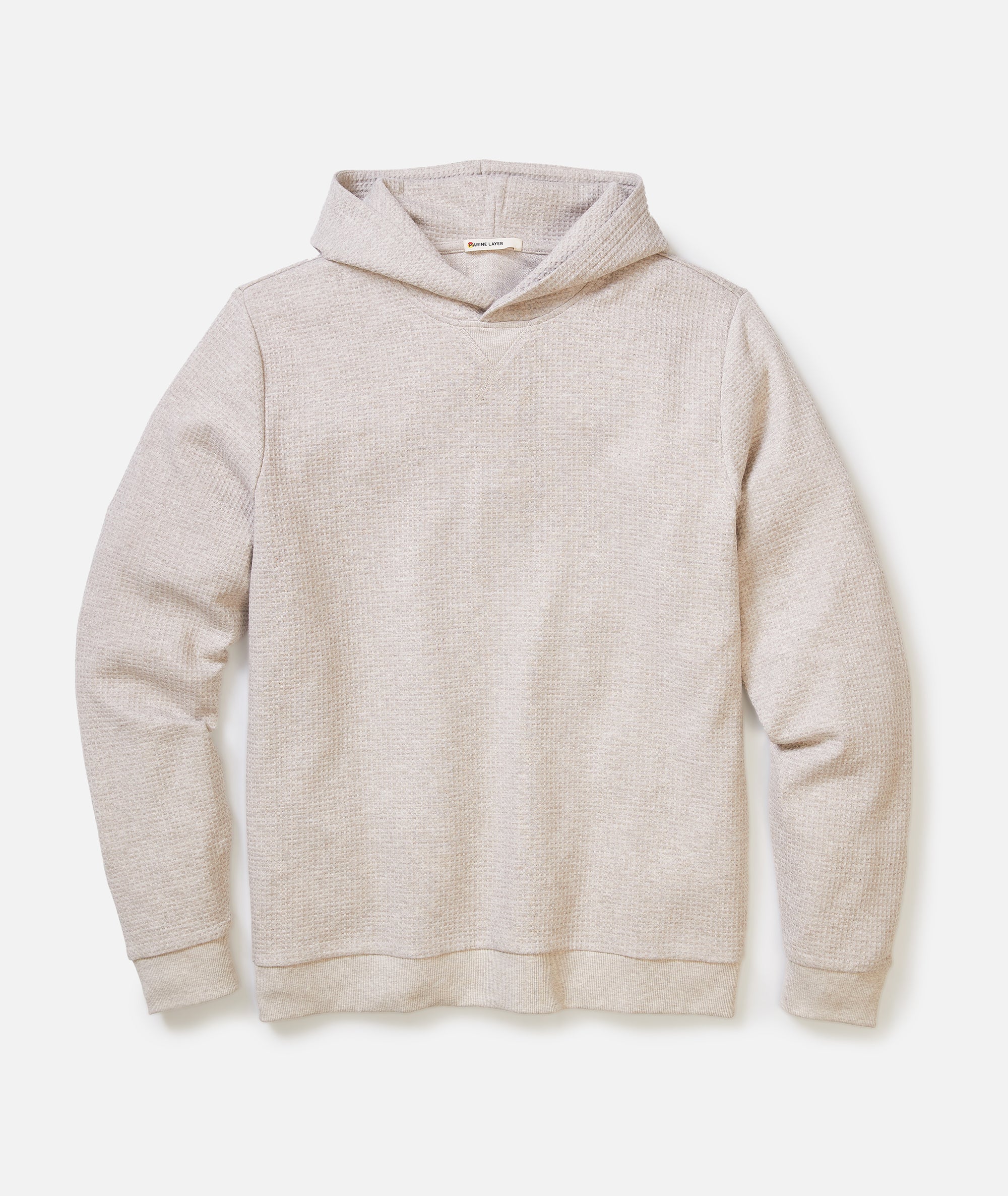 Waffle Hoodie Oatmeal