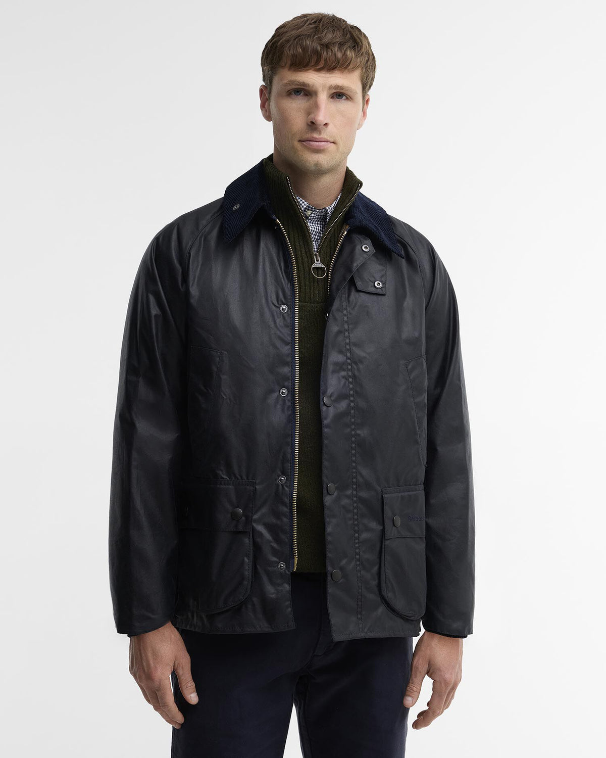 Bedale Wax Jacket Navy