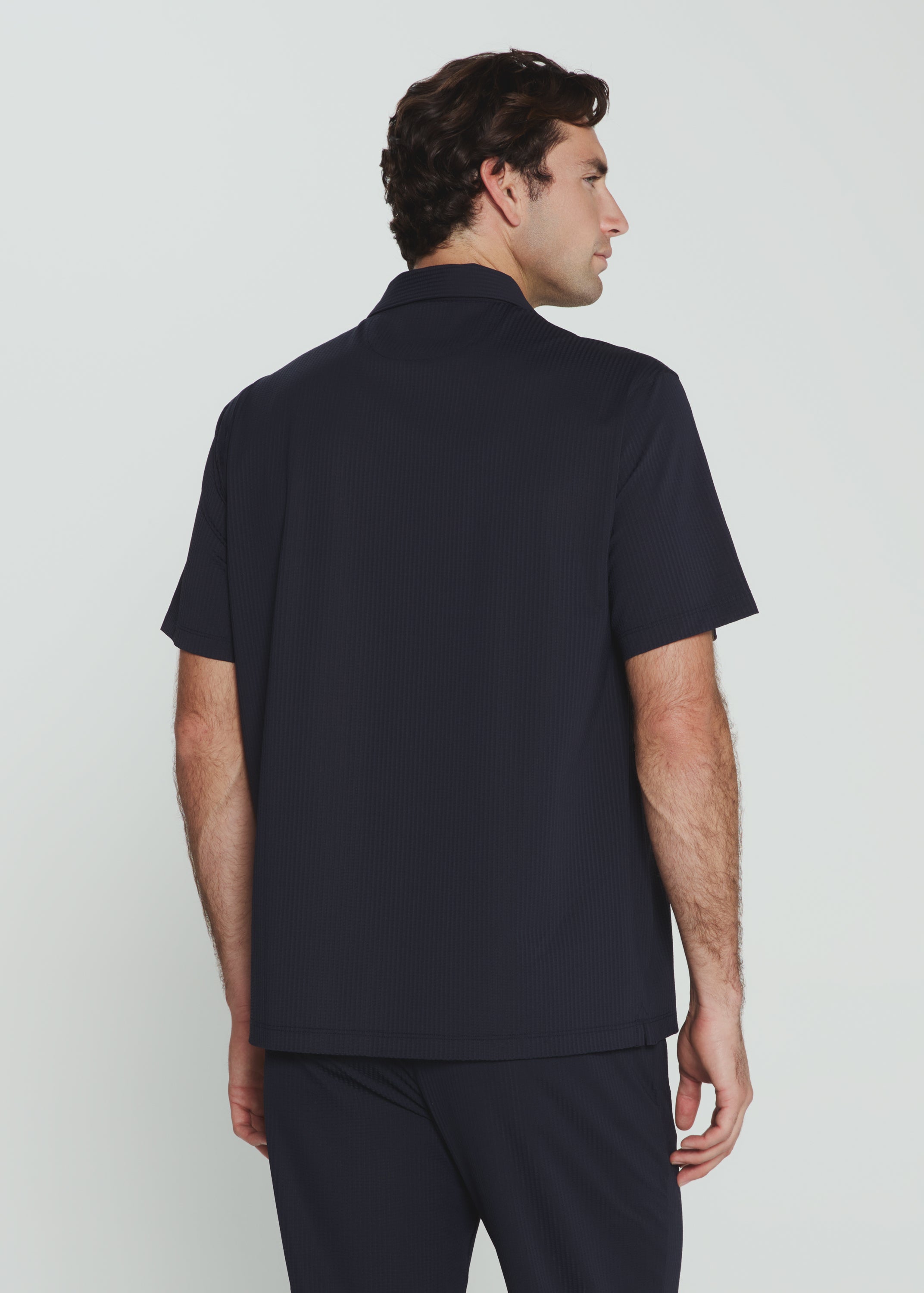Sutherland Camp Shirt Navy