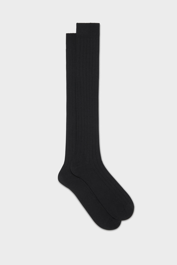 Wool Blend 90/10 Mid-Calf Sock Black