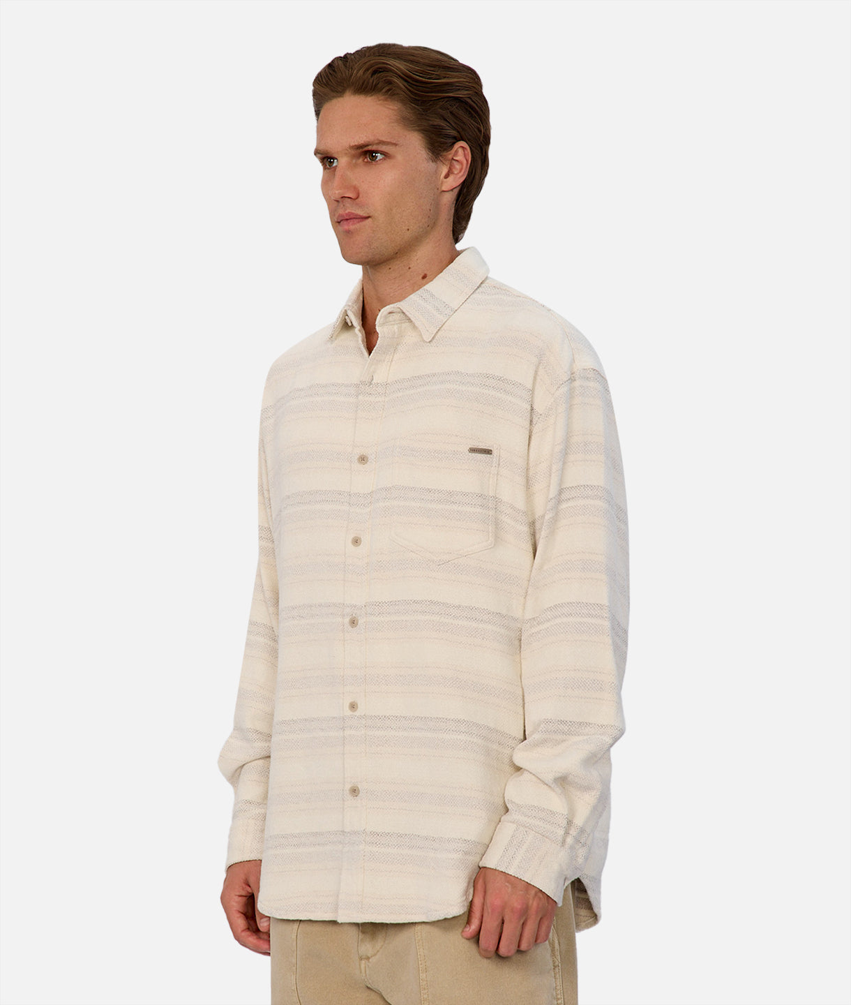 The Nevada Shirt Beige Combo