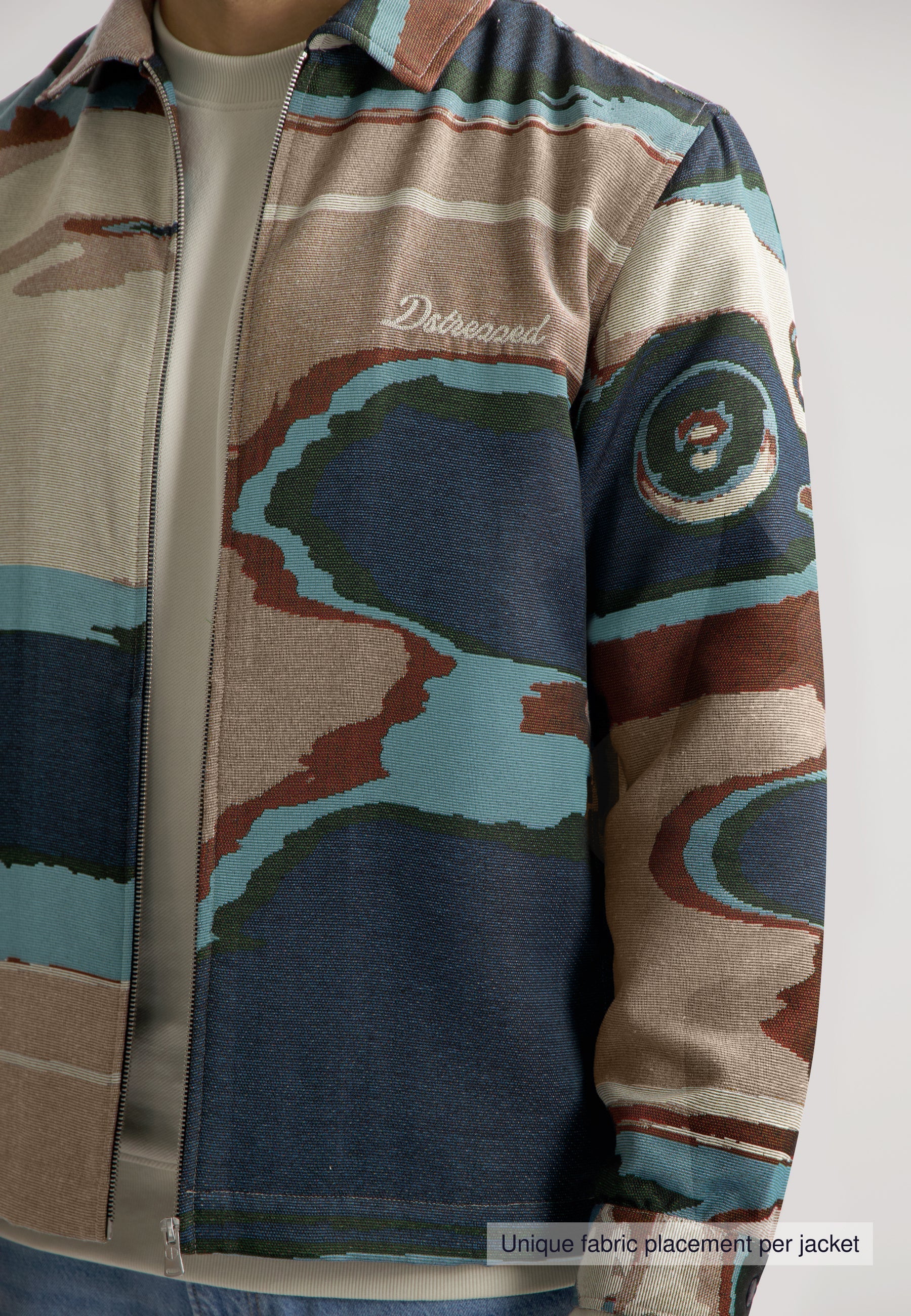 Carter Jacket Blue Fusion