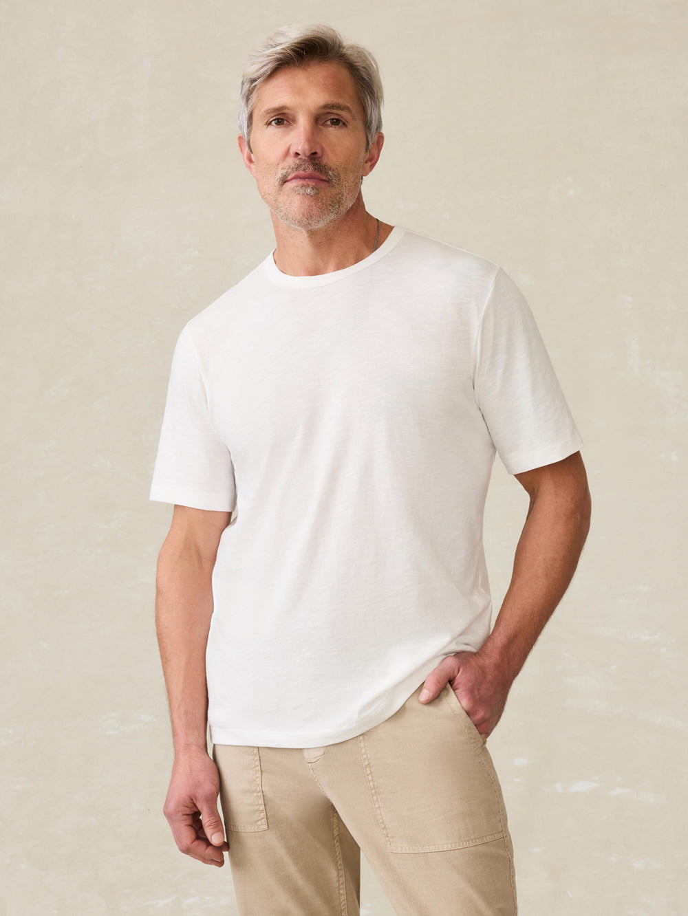 Sunwashed Tee White